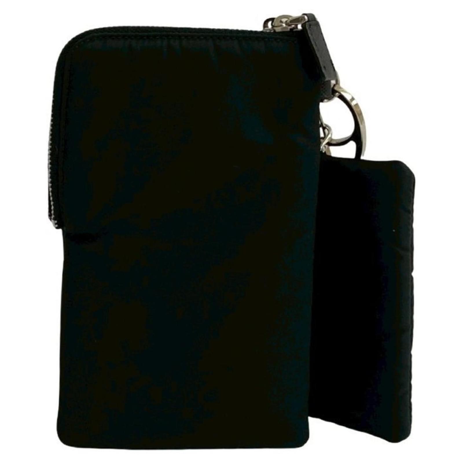 Prada Re-Nylon Triangle Logo Hardware Nylon Pouch Shoulder Bag