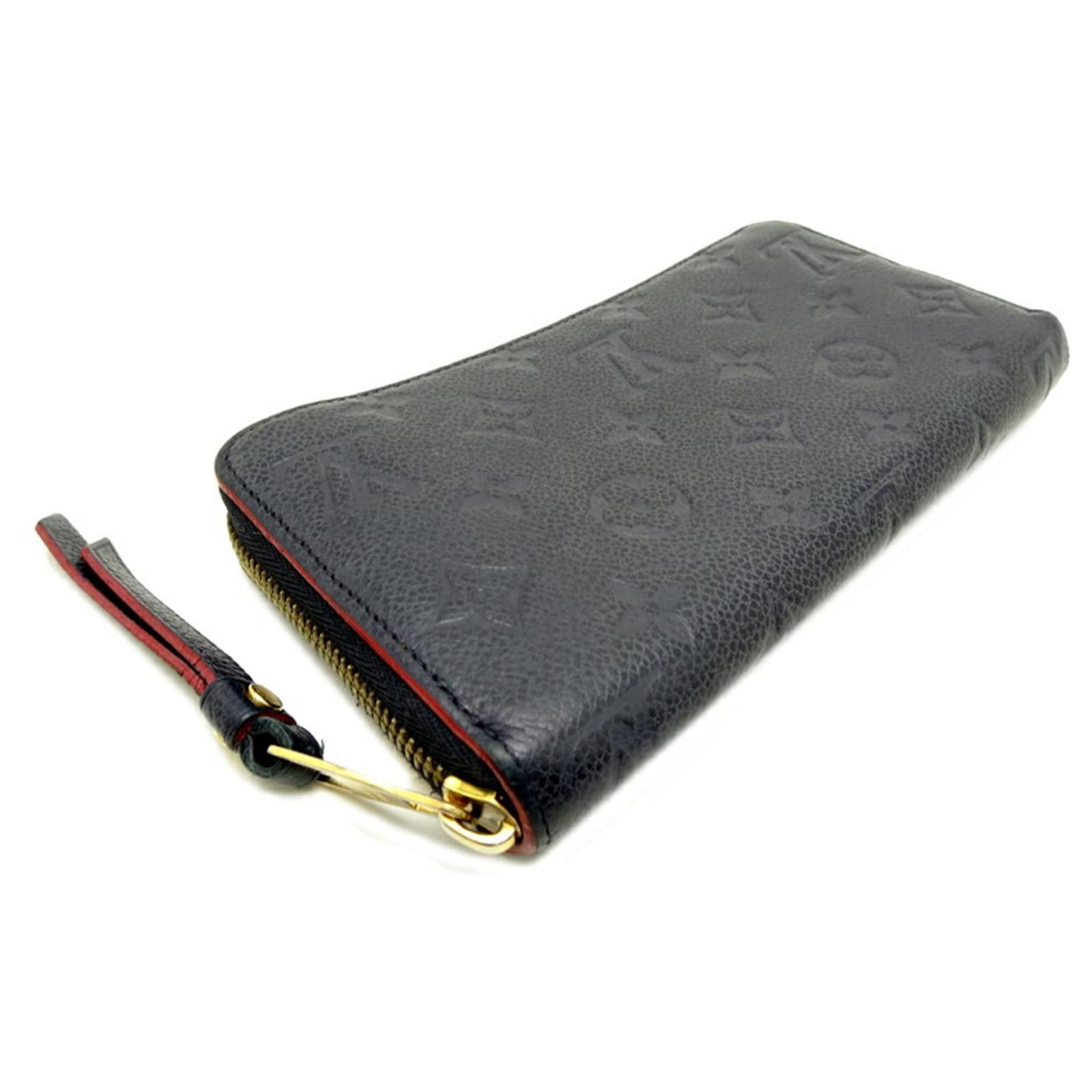 Louis Vuitton Zippy Wallet Red Navy blue Cloth  ref.2416807