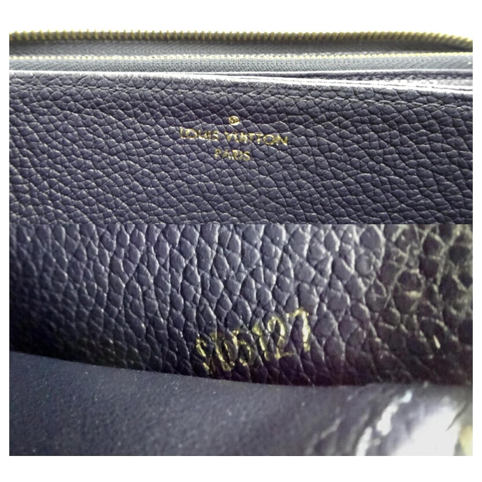 Louis Vuitton Zippy Wallet Red Navy blue Cloth  ref.2416807