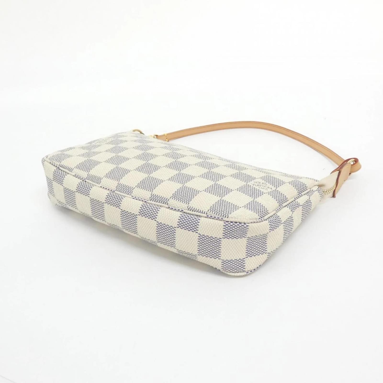 Louis Vuitton Damier Azur Pochette Accessoires Blue Cloth ref.2416858
