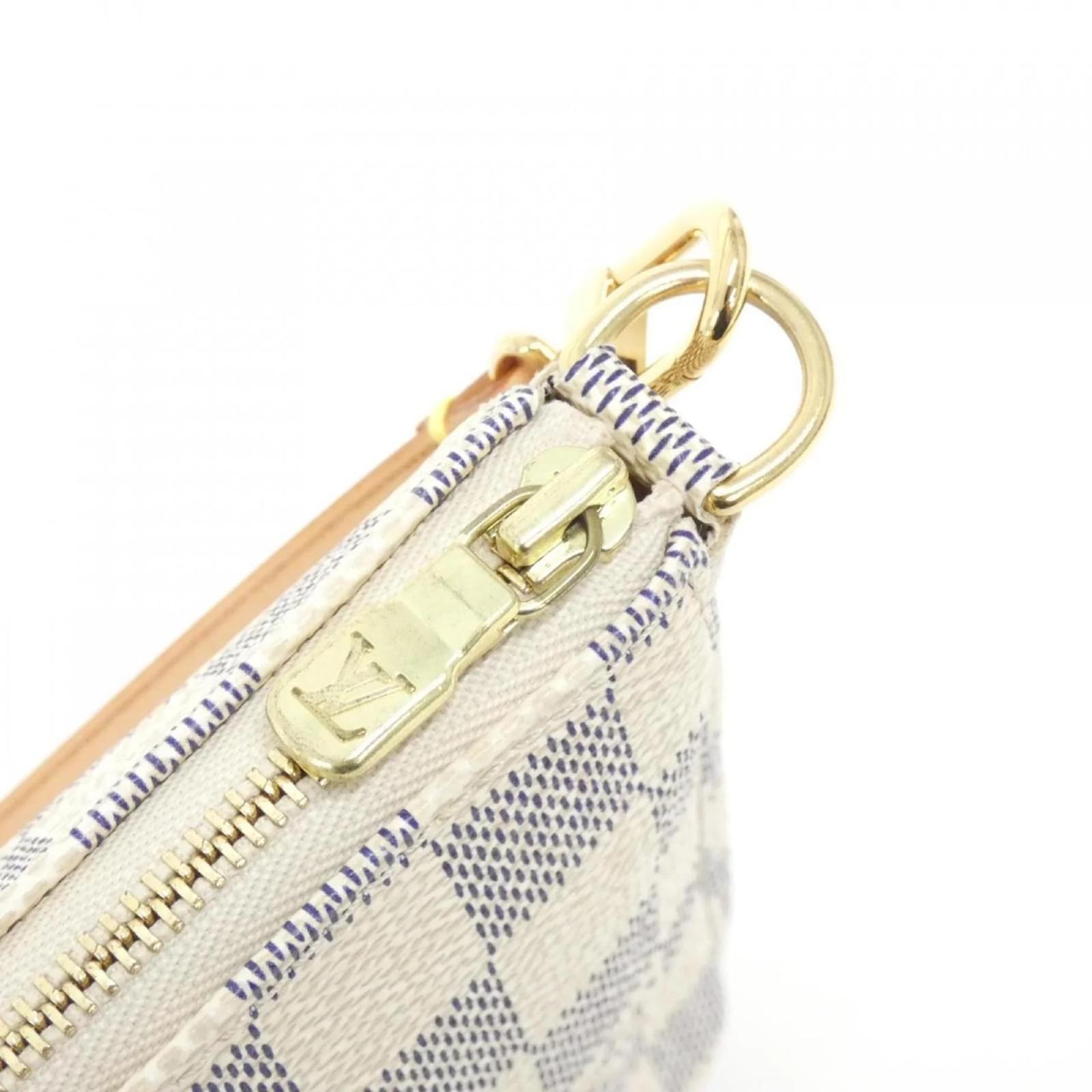 Louis Vuitton Damier Azur Pochette Accessoires Blue Cloth ref.2416858