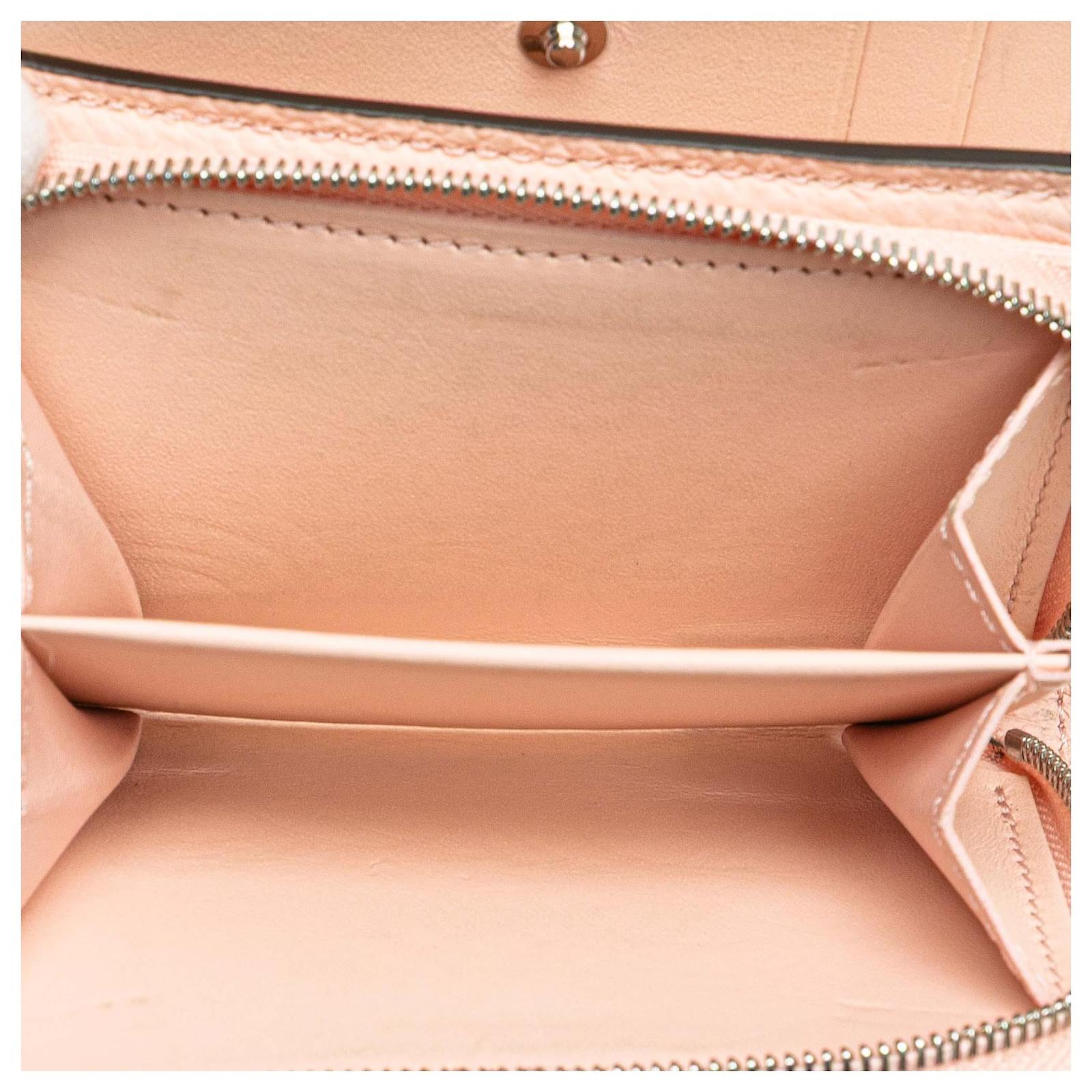 Louis Vuitton Pink Monogram Mahina Clea Wallet Leather Pony-style calfskin  ref.2417102