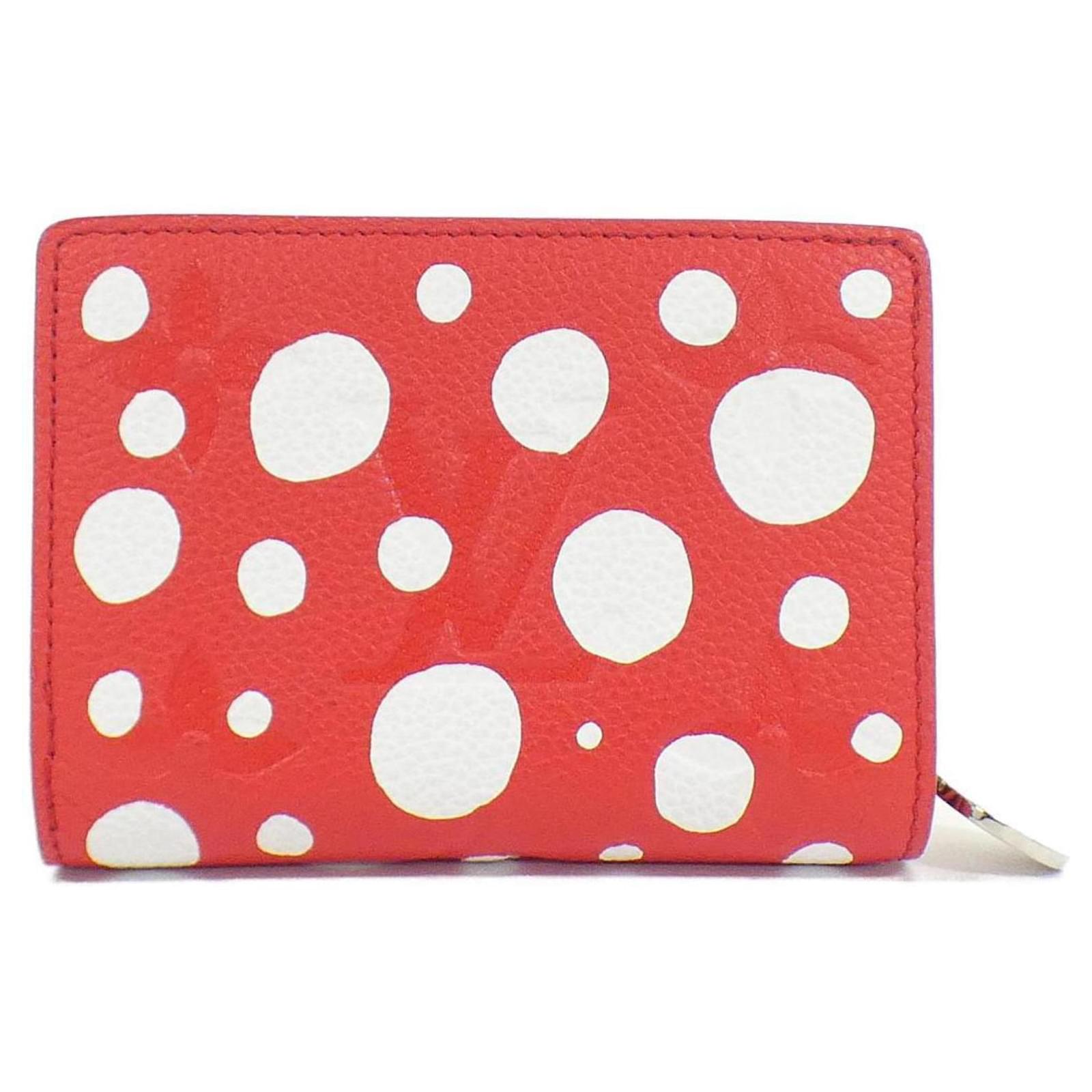 Louis Vuitton Portefeuille Claire M82103 Wallet Red Leather  ref.2417384