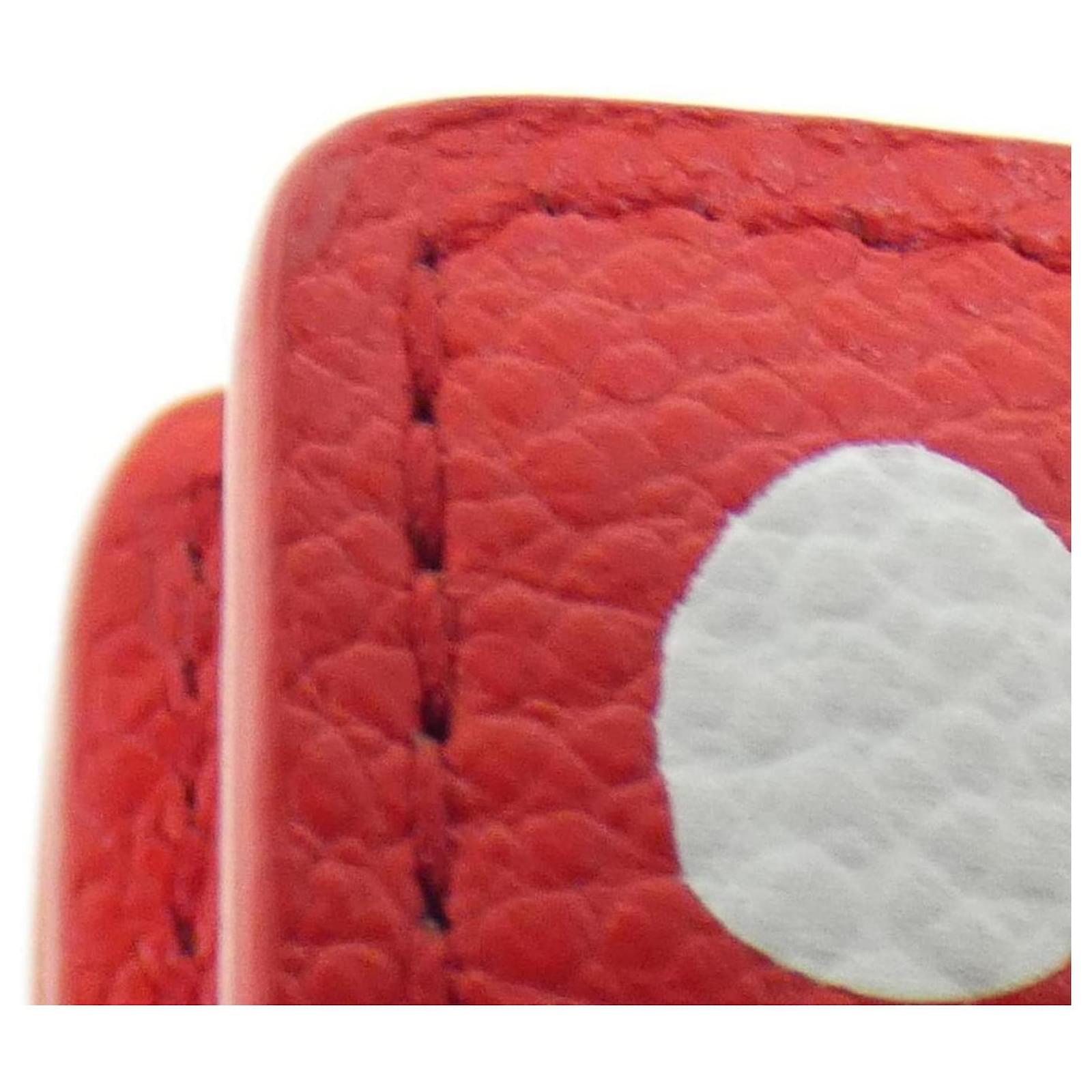 Louis Vuitton Portefeuille Claire M82103 Wallet Red Leather  ref.2417384
