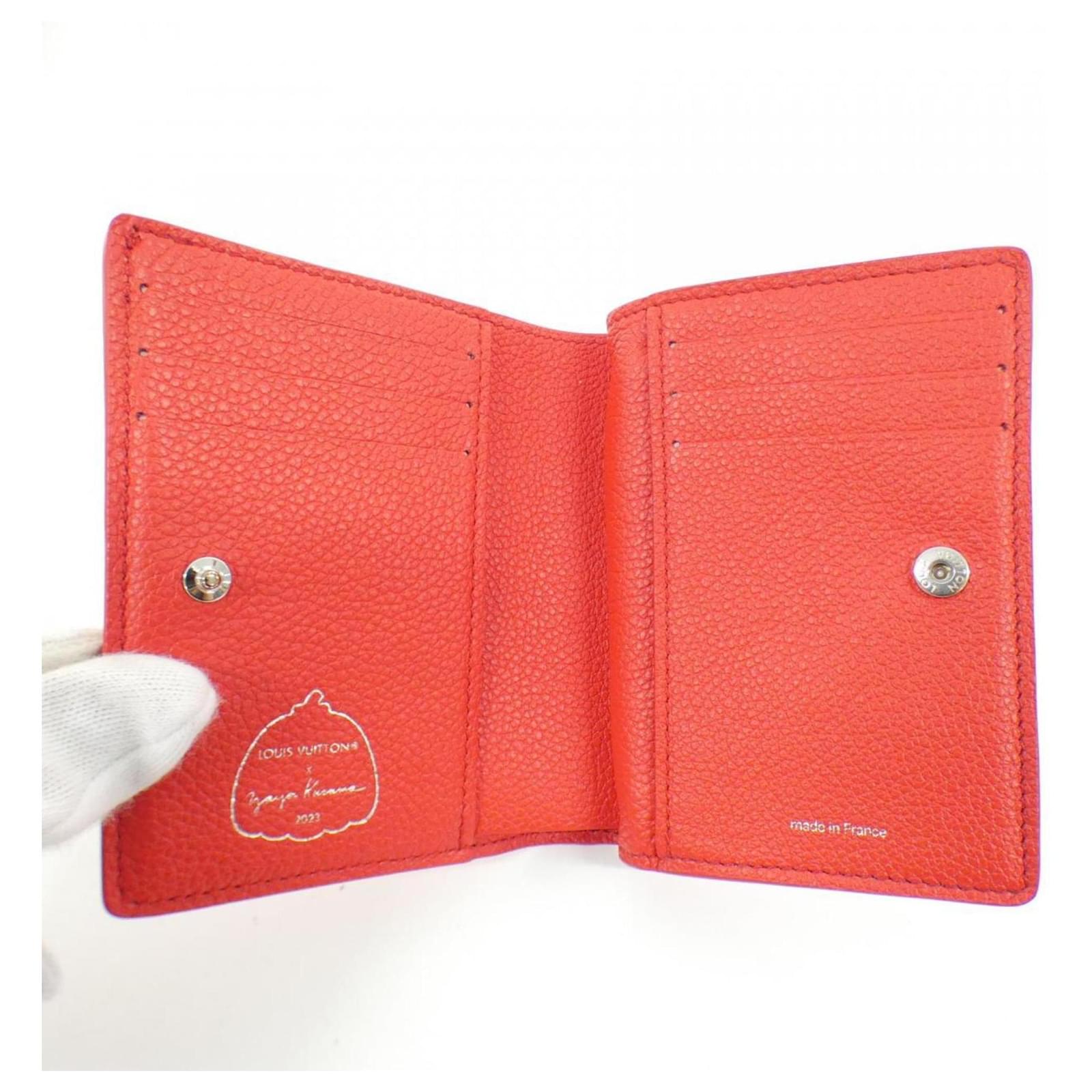 Louis Vuitton Portefeuille Claire M82103 Wallet Red Leather  ref.2417384