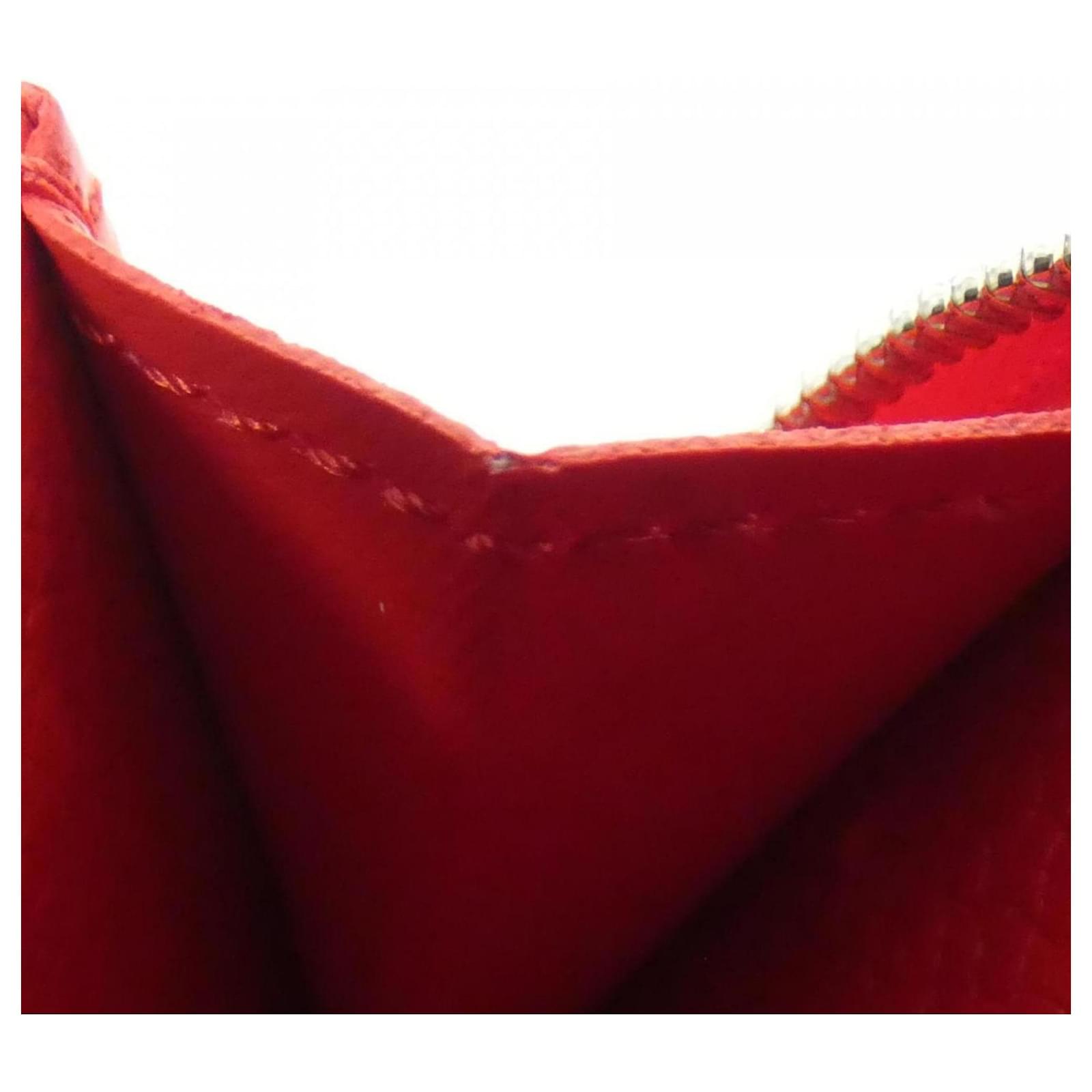 Louis Vuitton Portefeuille Claire M82103 Wallet Red Leather  ref.2417384