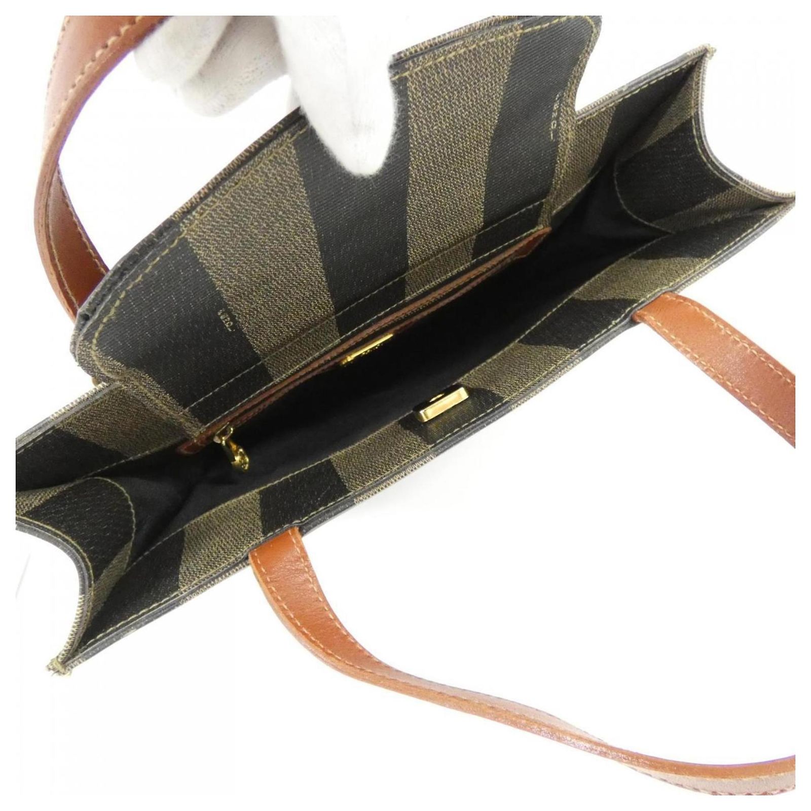 Fendi 260020 Brown Backpack Cloth ref.2417403 - Joli Closet