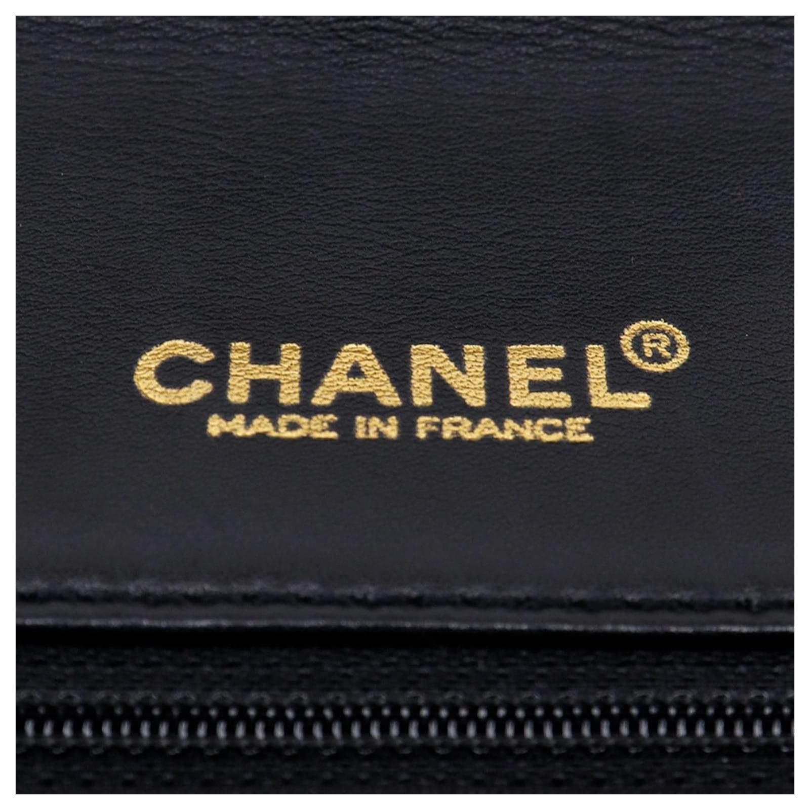 Chanel Wild Stitch Shoulder Bag Black Leather ref.JC2417468 (Sold