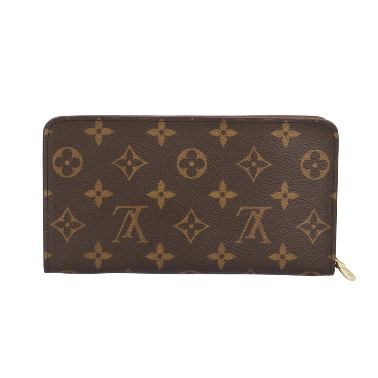 Louis Vuitton Monogram Long Wallet Brown Patent leather  ref.2417666