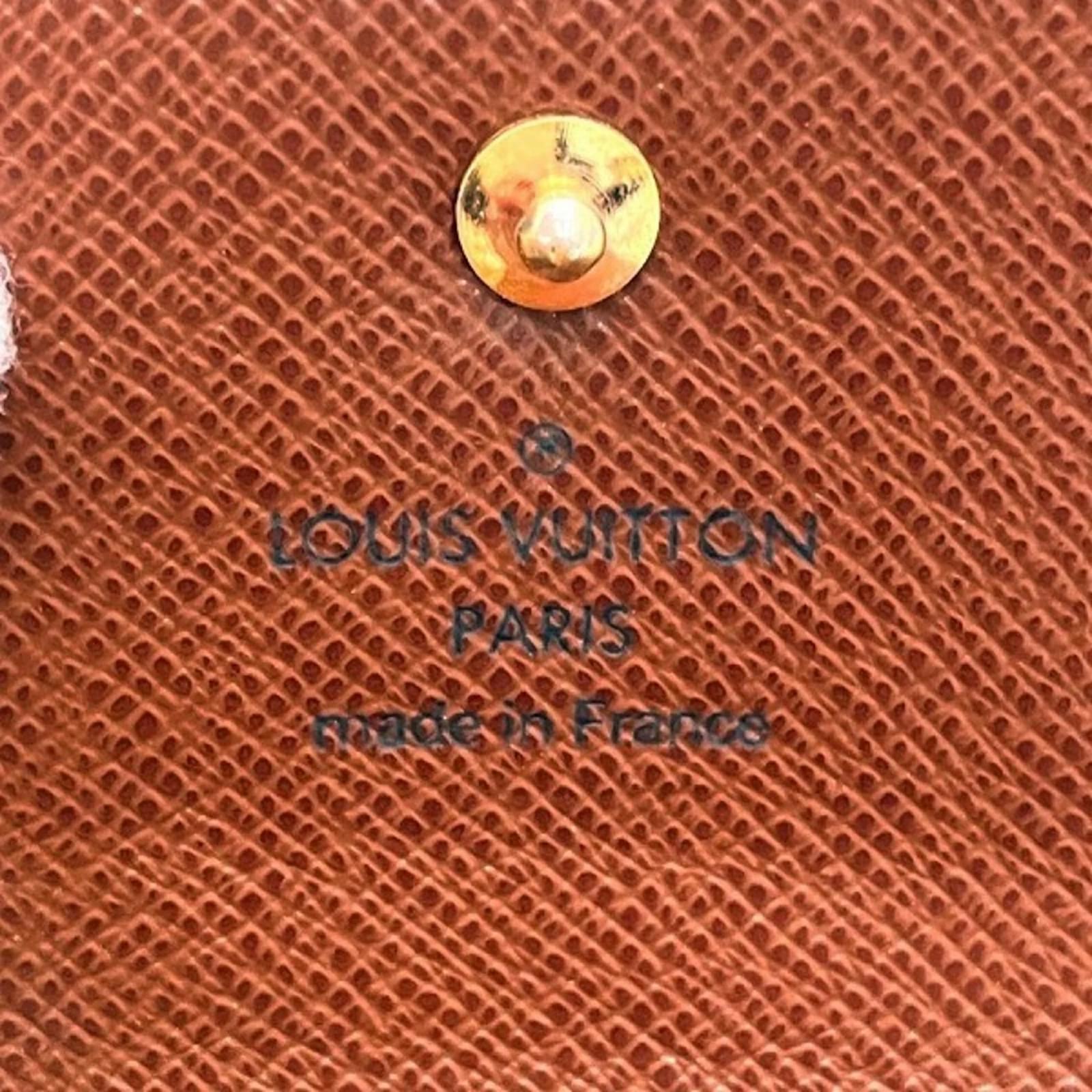 Louis Vuitton Monogram Multicle 6 Key Case Brown  ref.2418921