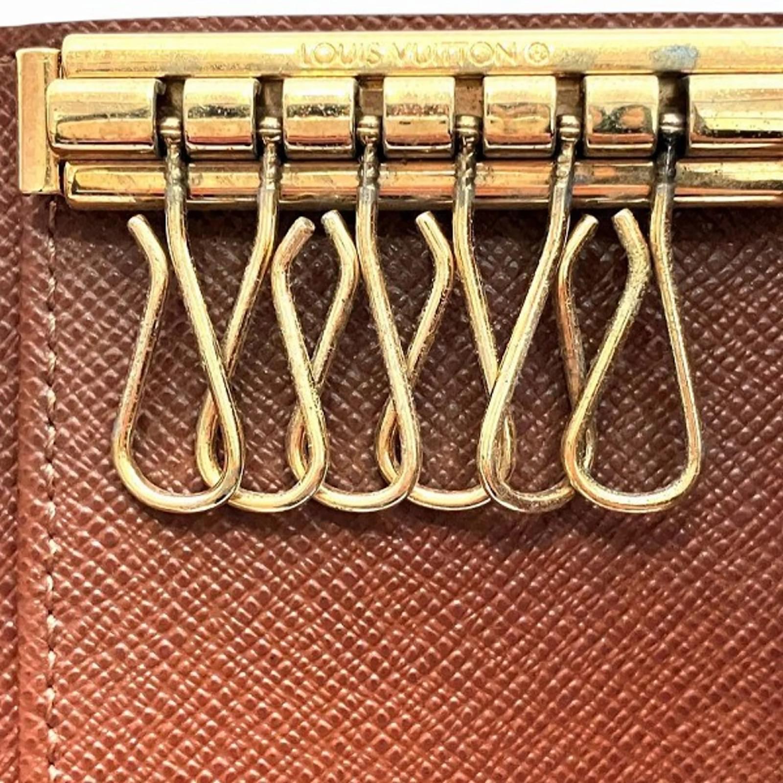 Louis Vuitton Monogram Multicle 6 Key Case Brown  ref.2418921