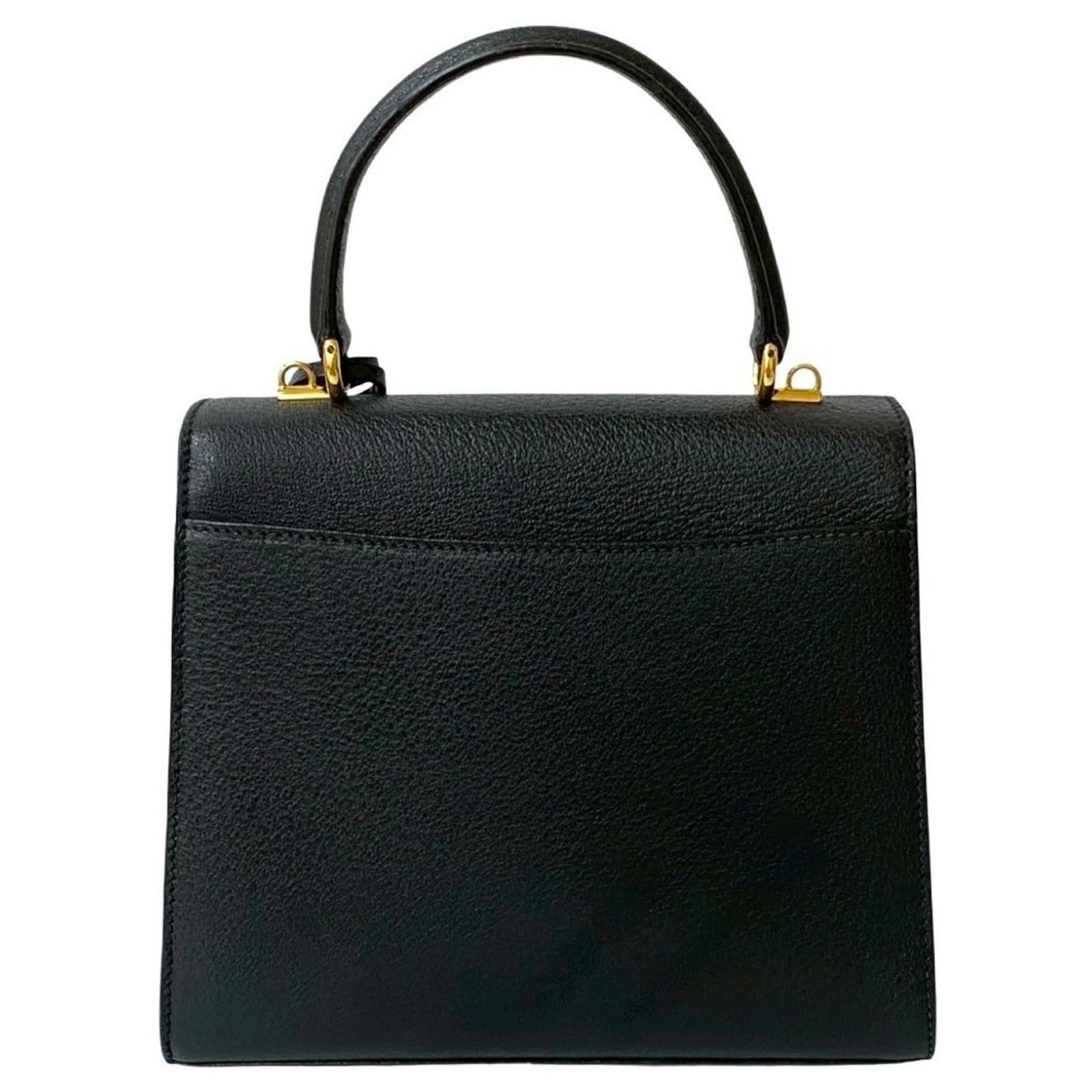 Gucci Old Leather 2-Way Shoulder Bag Black ref.2419309