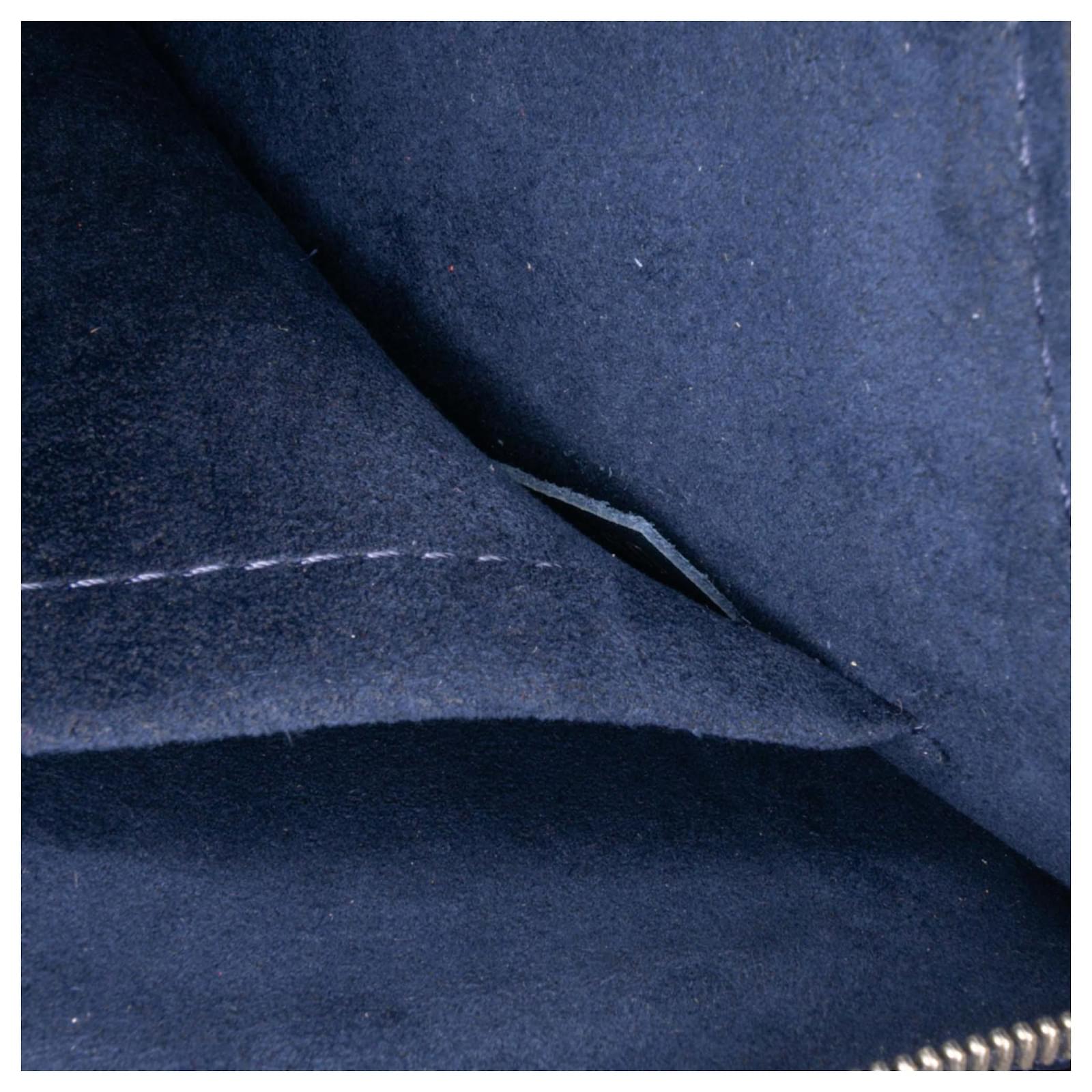 Louis Vuitton Blue Epi Neverfull MM Dark blue Leather ref.2420811