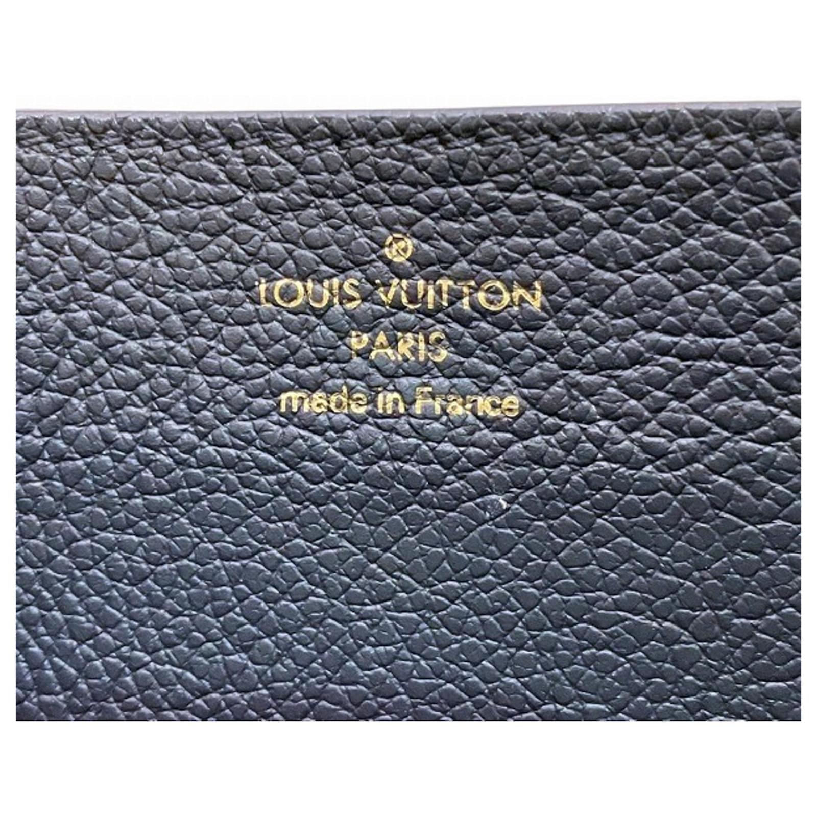 Louis Vuitton Monogram Empreinte Zippy Wallet Red Leather  ref.2421084