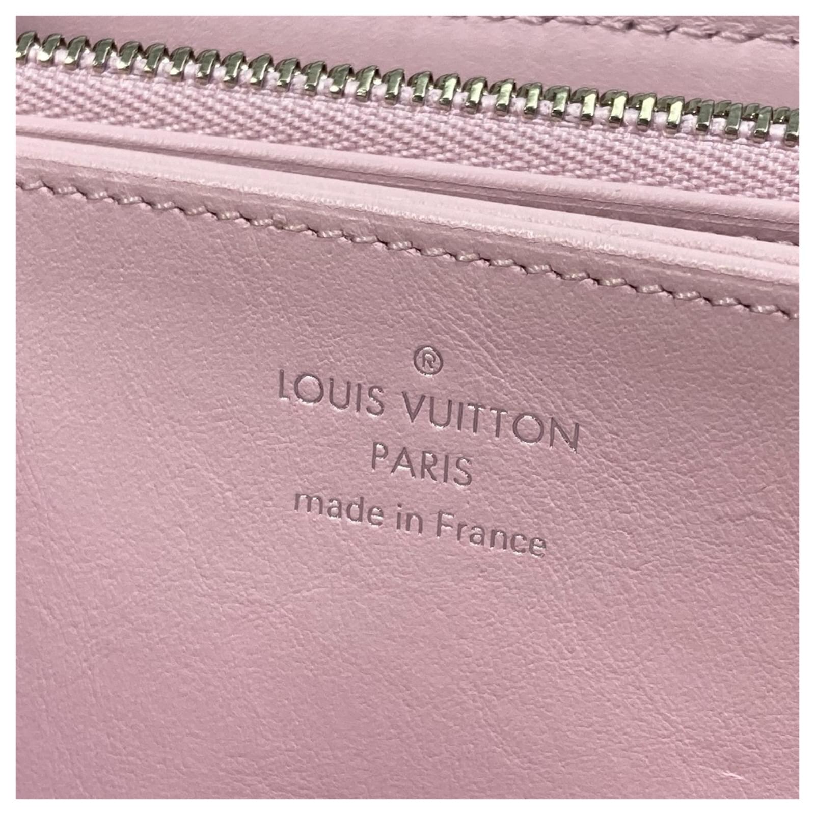 Louis Vuitton Mahina Zippy Wallet Purple Leather  ref.2421126