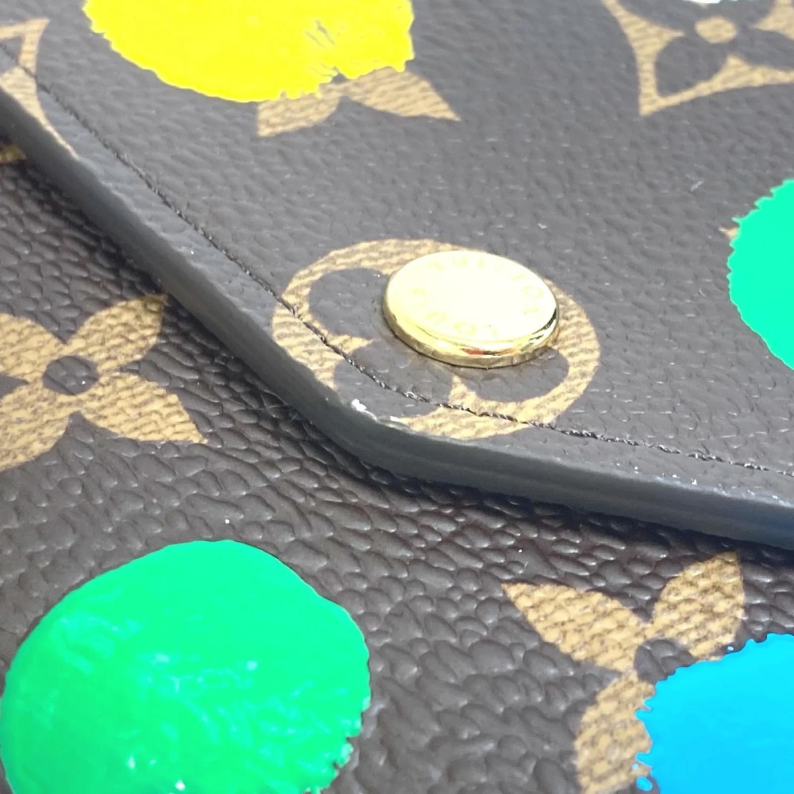 Louis Vuitton Monogram Portefeuille Sarah NM Bifold Long Wallet Brown Multiple colors Patent leather  ref.2421131