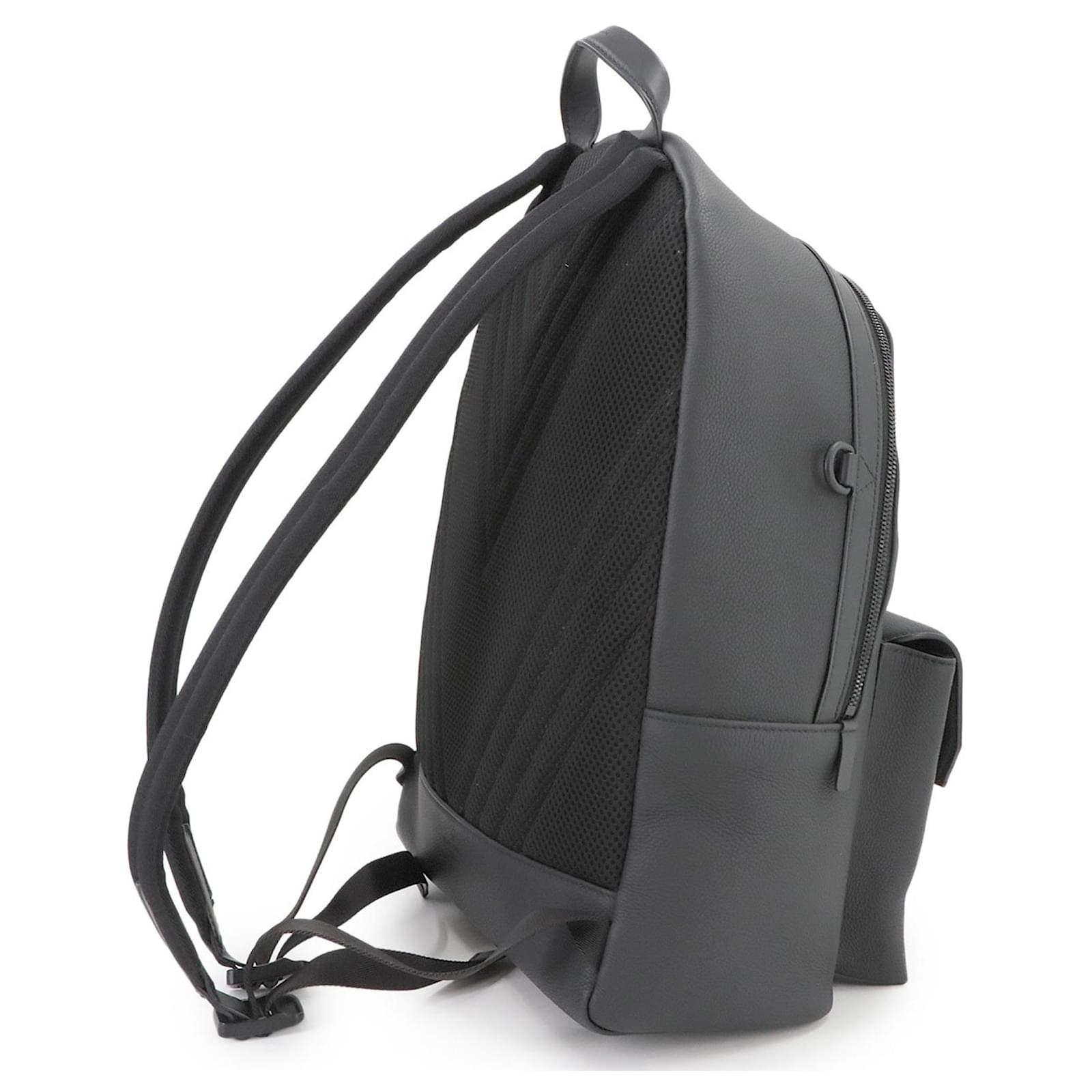 Louis Vuitton Aerogram Takeoff Backpack Black Leather  ref.2421662