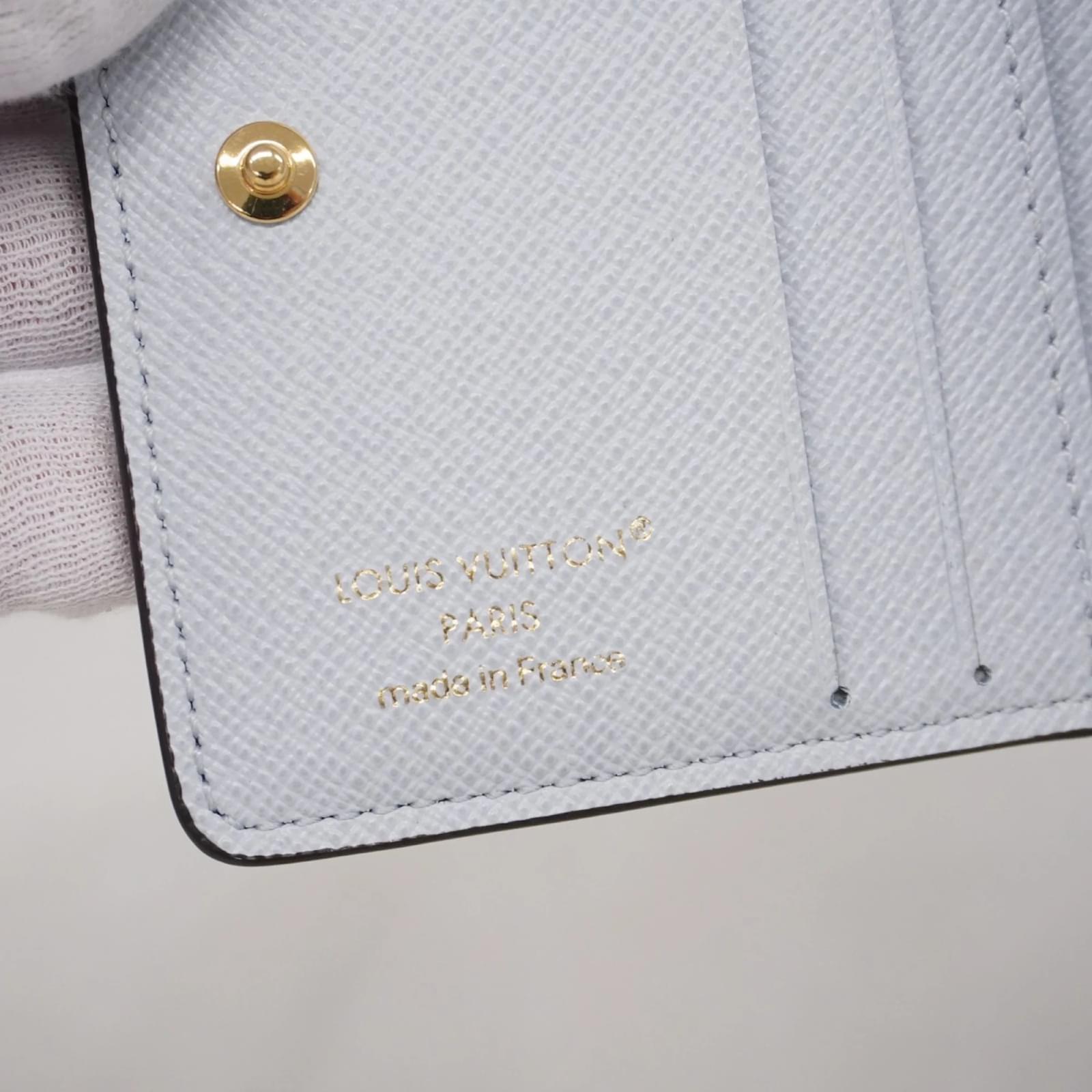 Louis Vuitton Monogram Pocket Wallet Blue  ref.2422360