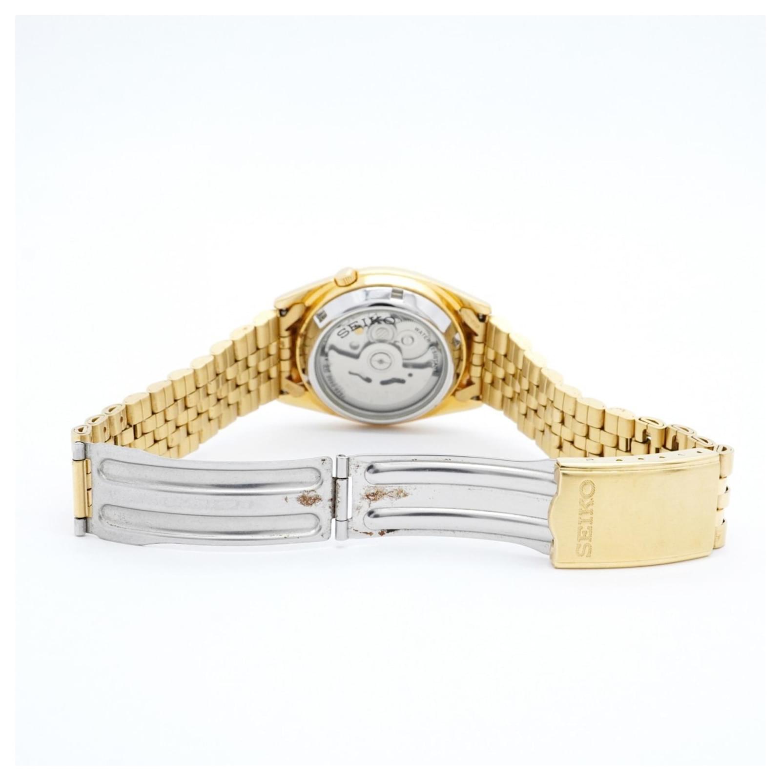 Seiko 5 7S26-0500 Gold Dial Men's Watch ref.JC2423711 (Sold