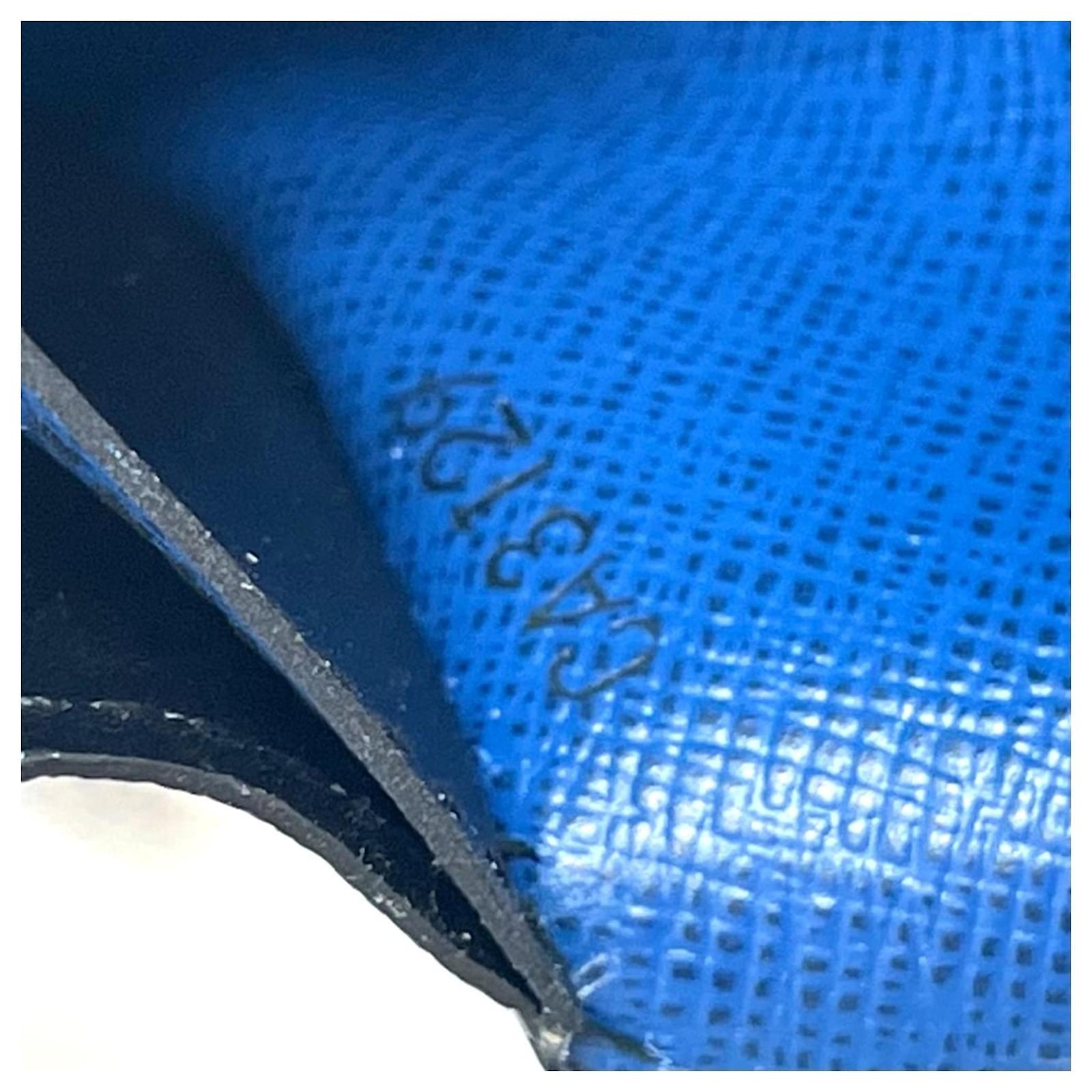 Louis Vuitton Epi Leather Portefeuille Brazza NM Bifold Long Wallet Red Blue Green  ref.2423718