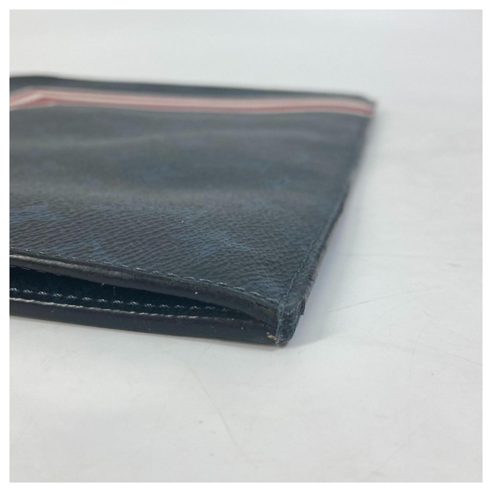 Louis Vuitton Monogram Cobalt Pochette Jour GM Clutch Bag White Red Navy blue ref.2423732