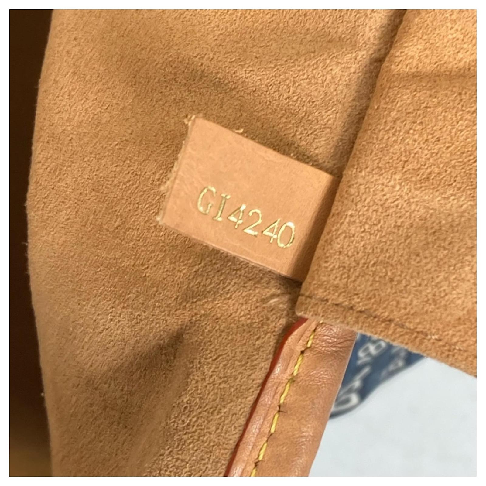 Louis Vuitton M57484 Monogram Jacquard Neverfull MM Shoulder Bag Navy blue Cloth ref.2423740