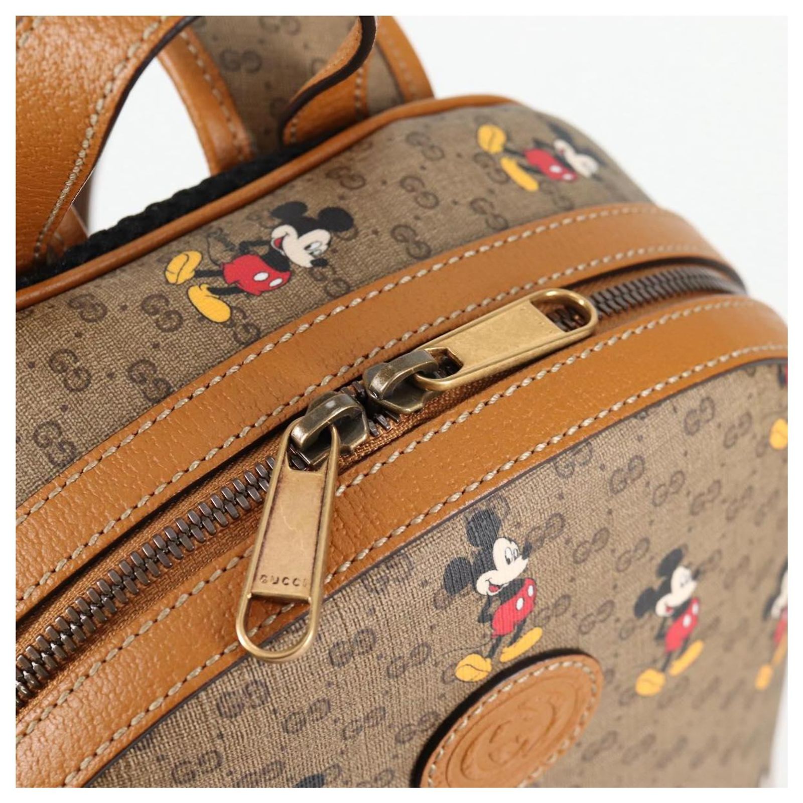 GUCCI Micro GG Supreme Disney Collaboration Backpack PVC 