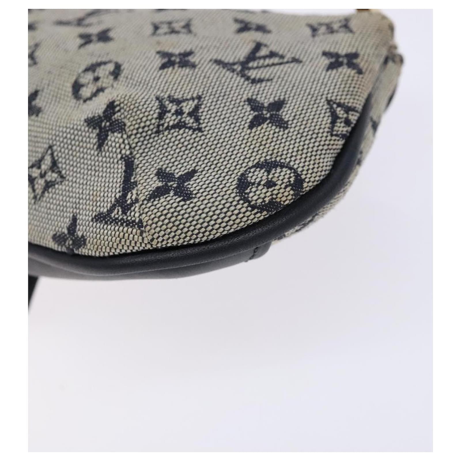 LOUIS VUITTON Monogram Mini Anne Sophie Pouch Blue M92696 LV Auth 136847 ref.2425997