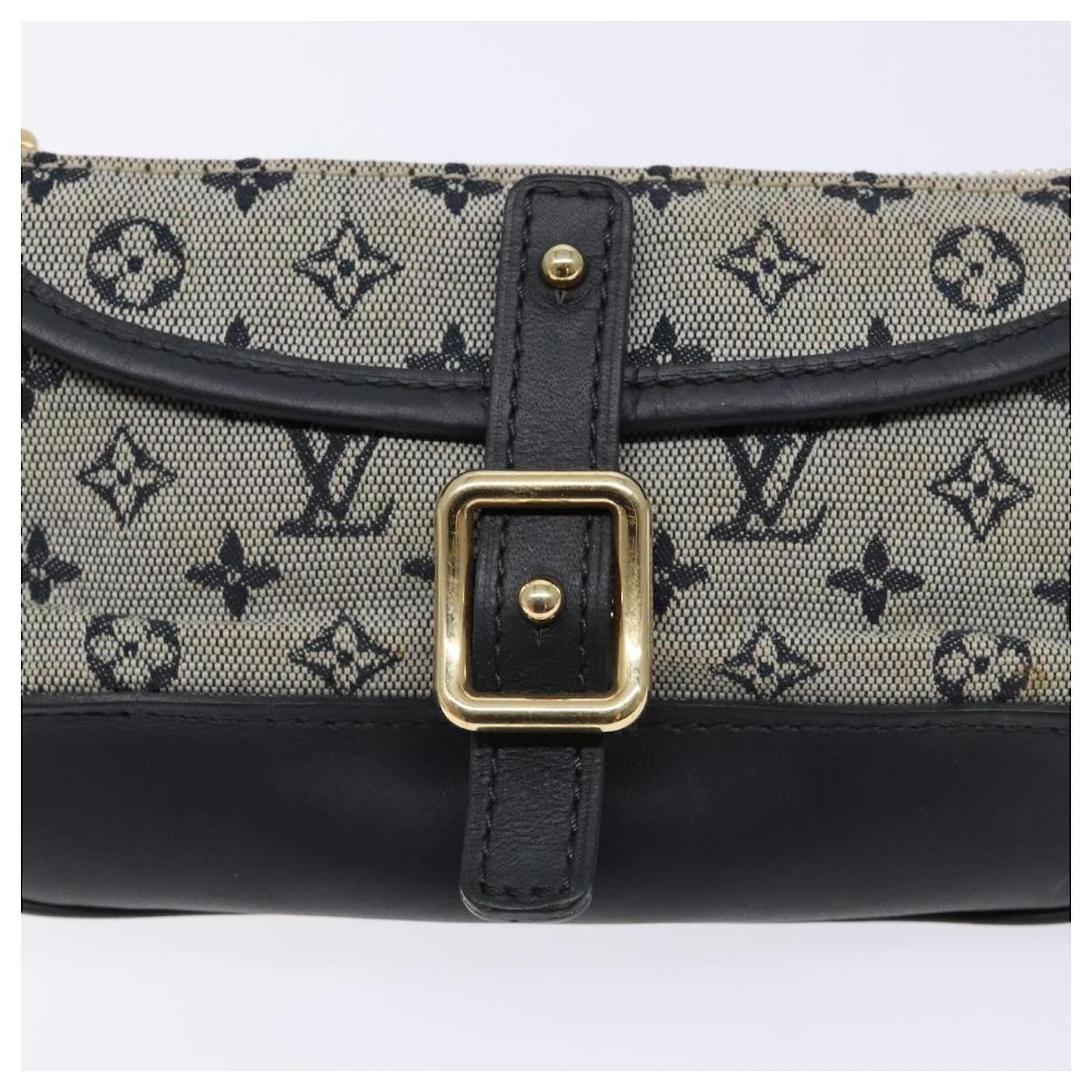 LOUIS VUITTON Monogram Mini Anne Sophie Pouch Blue M92696 LV Auth 136847 ref.2425997