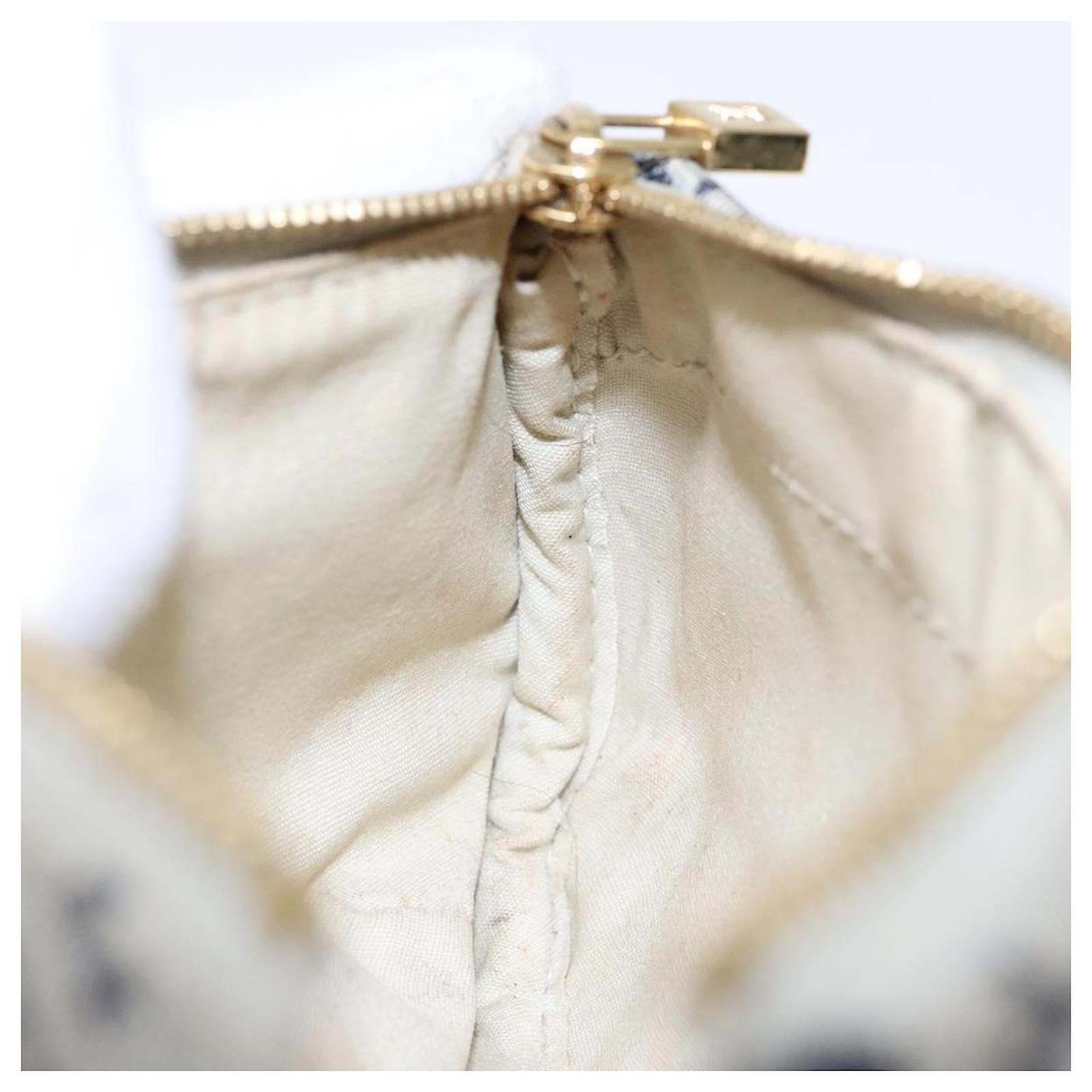 LOUIS VUITTON Monogram Mini Anne Sophie Pouch Blue M92696 LV Auth 136847 ref.2425997