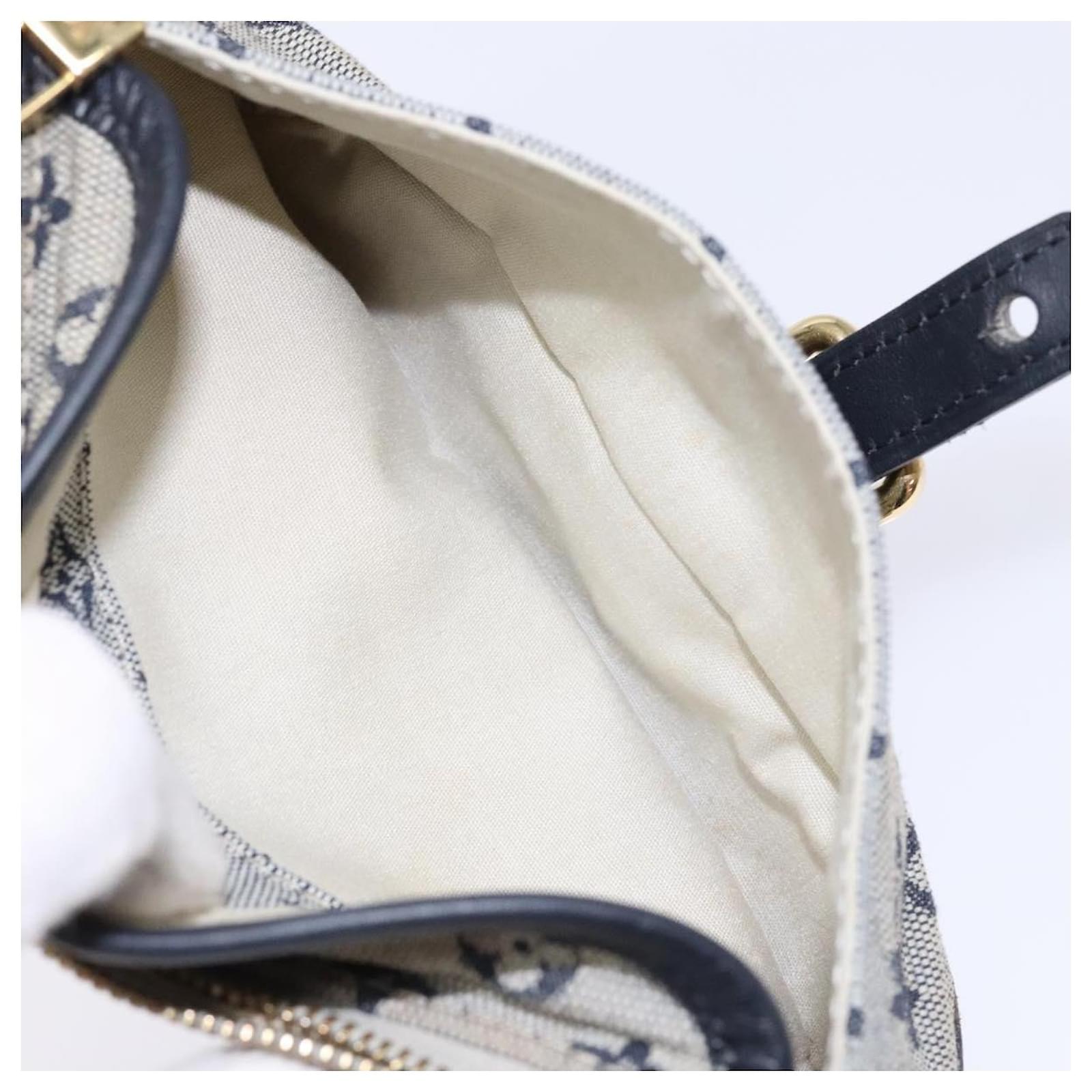 LOUIS VUITTON Monogram Mini Anne Sophie Pouch Blue M92696 LV Auth 136847 ref.2425997