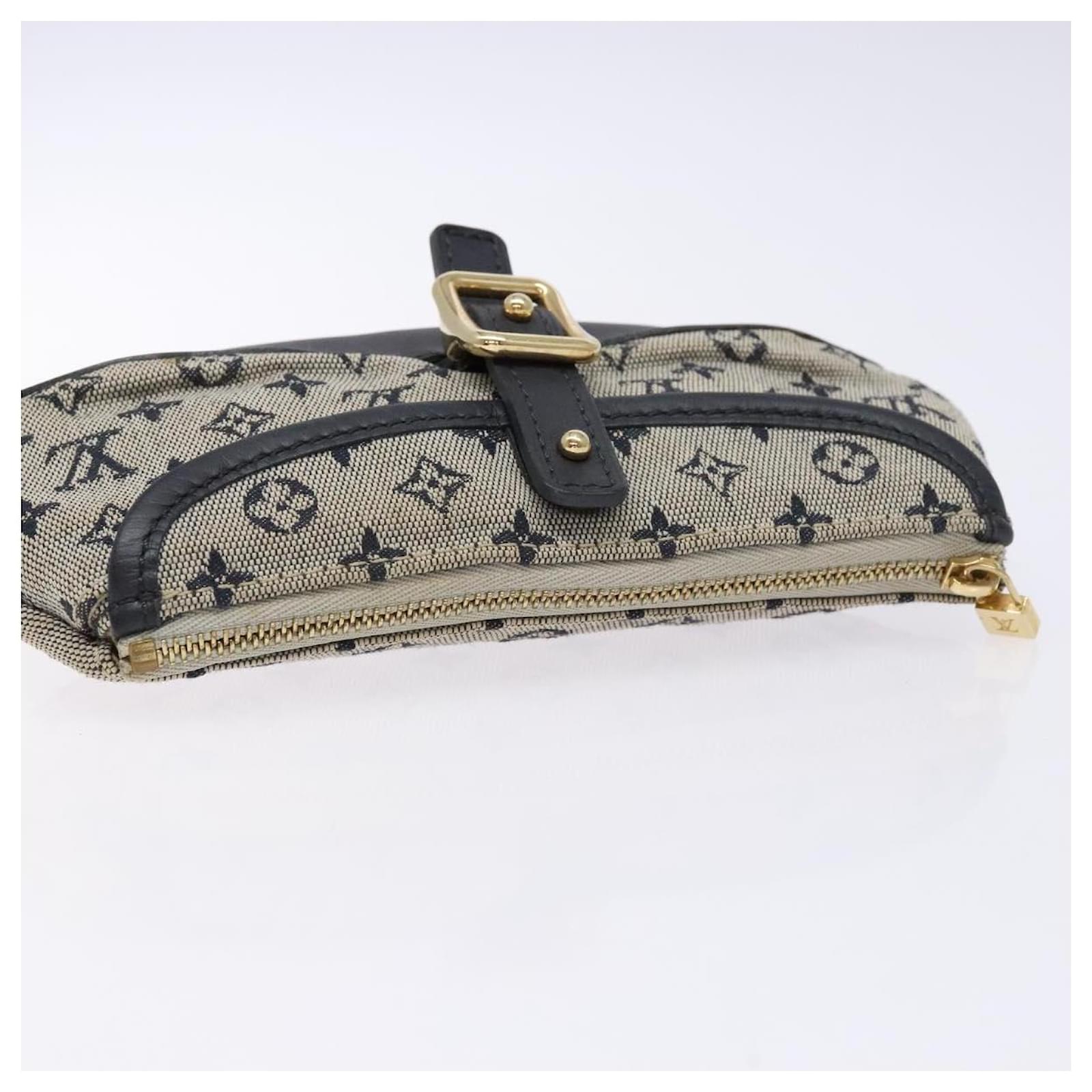 LOUIS VUITTON Monogram Mini Anne Sophie Pouch Blue M92696 LV Auth 136847 ref.2425997