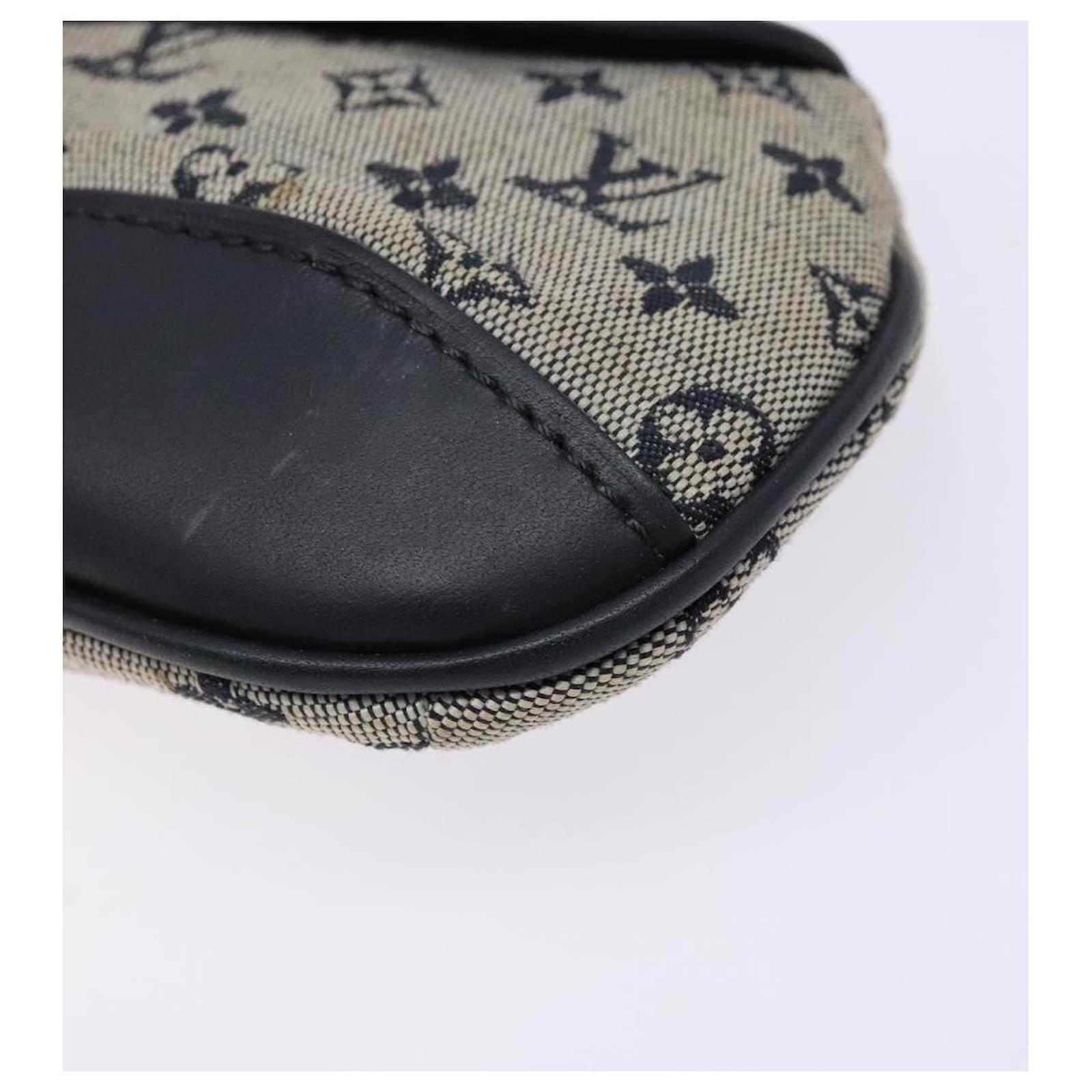 LOUIS VUITTON Monogram Mini Anne Sophie Pouch Blue M92696 LV Auth 136847 ref.2425997