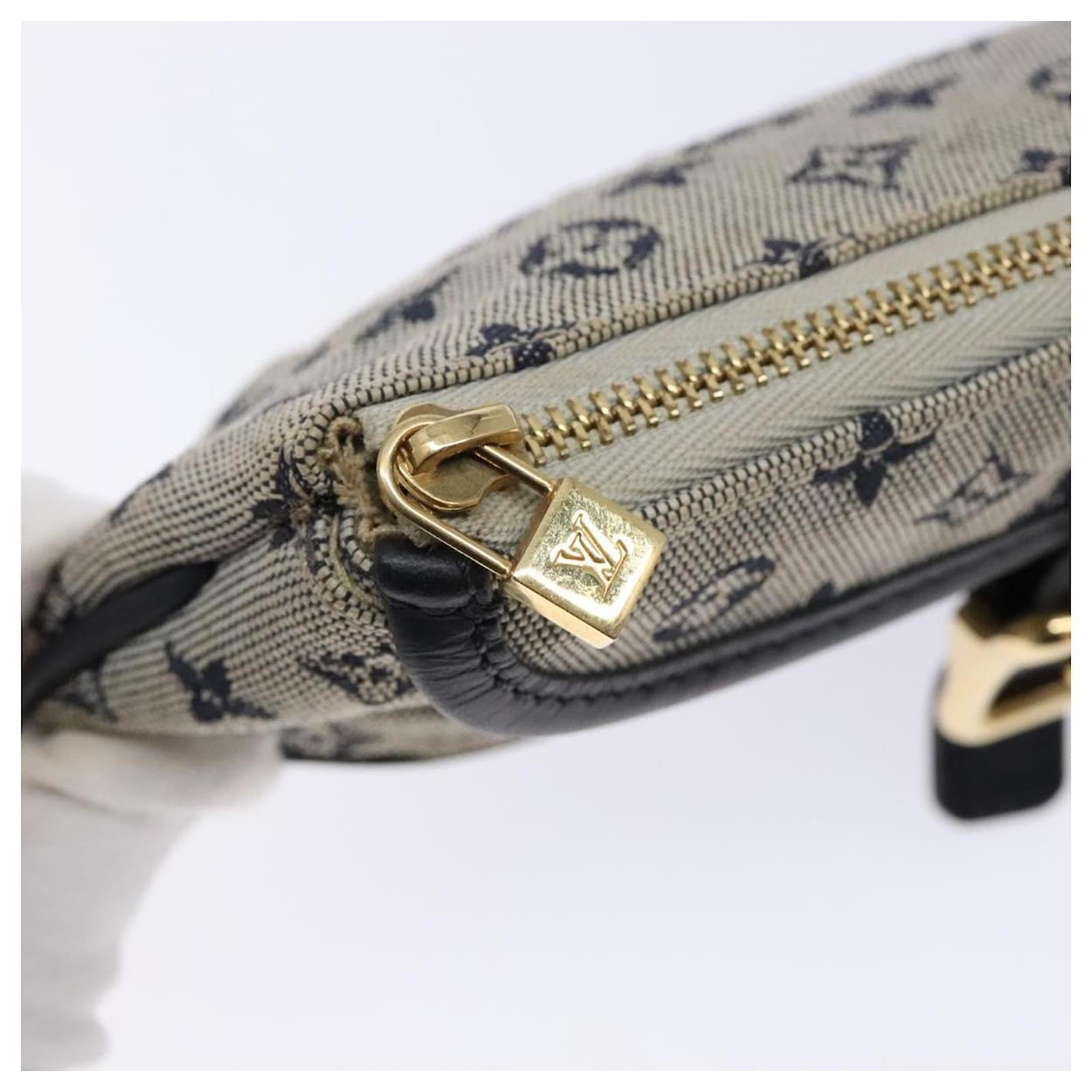 LOUIS VUITTON Monogram Mini Anne Sophie Pouch Blue M92696 LV Auth 136847 ref.2425997