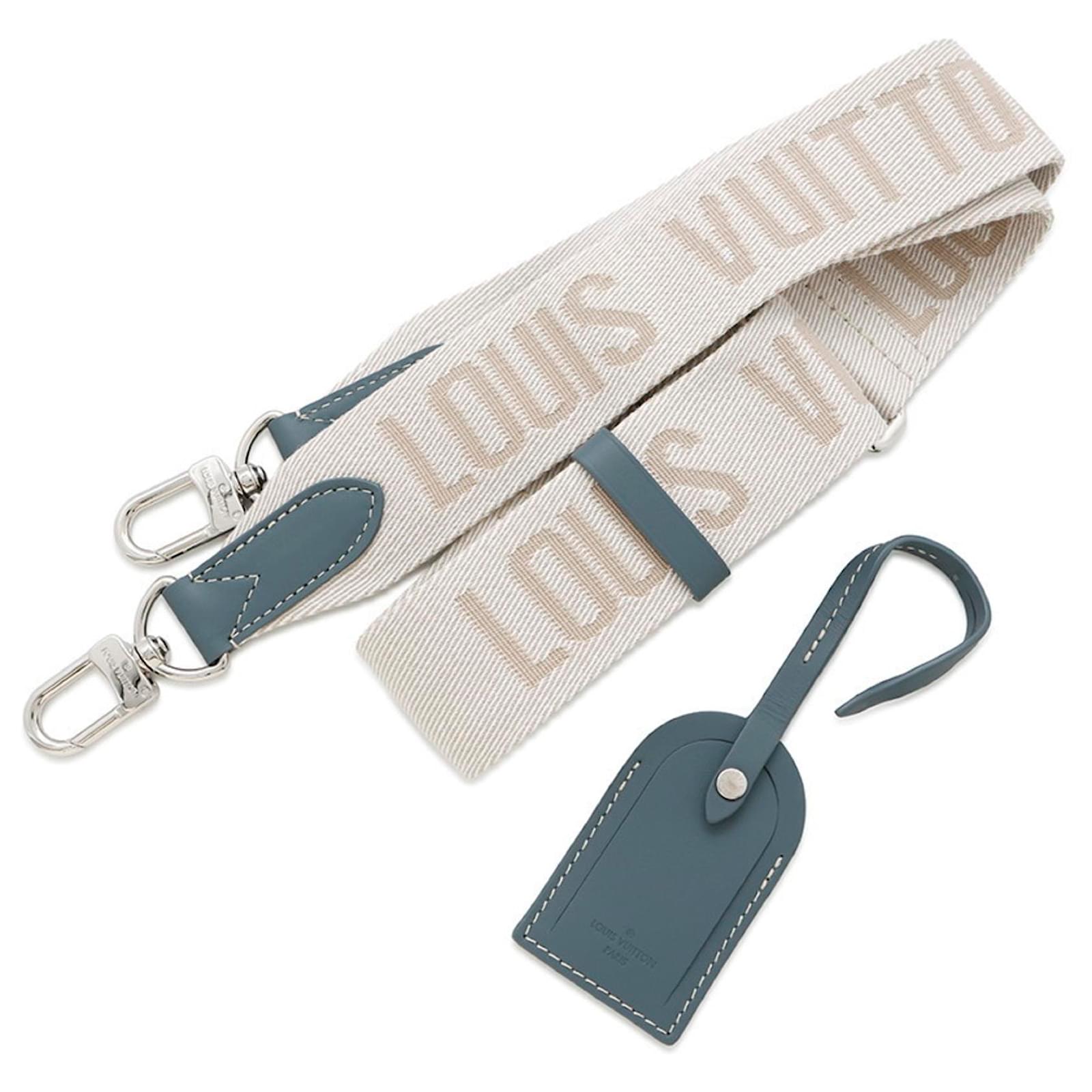 Louis Vuitton Monogram Washed Denim Weekend Tote Bag Blue ref.2427058