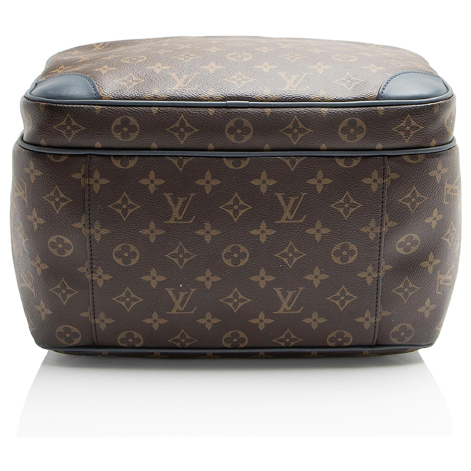 Louis Vuitton Monogram Canvas Slate Backpack Blue Leather ref.2427633