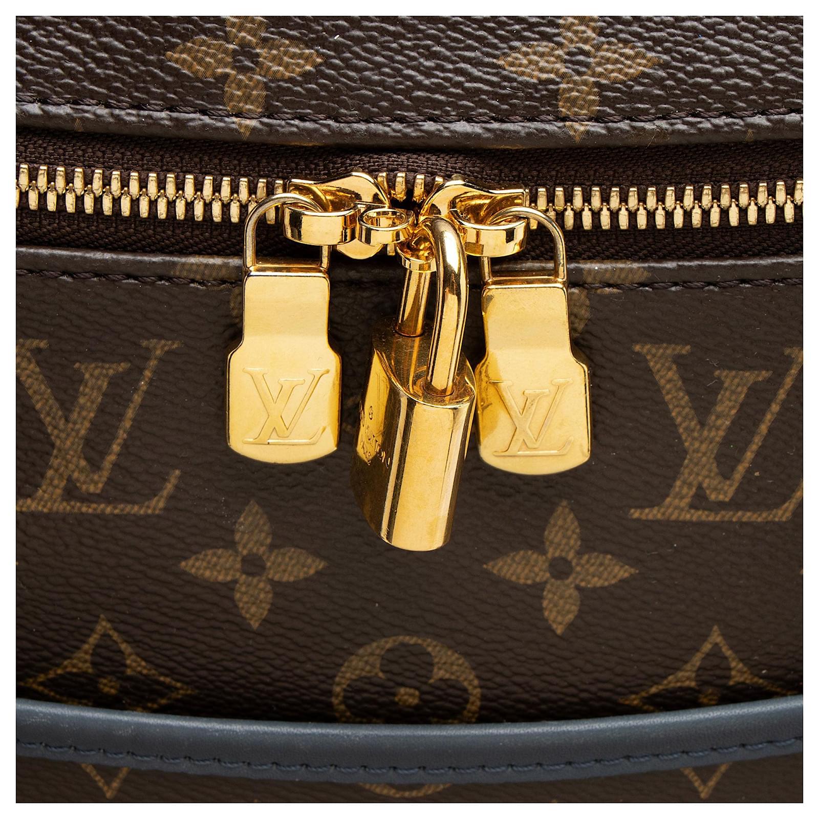 Louis Vuitton Monogram Canvas Slate Backpack Blue Leather ref.2427633
