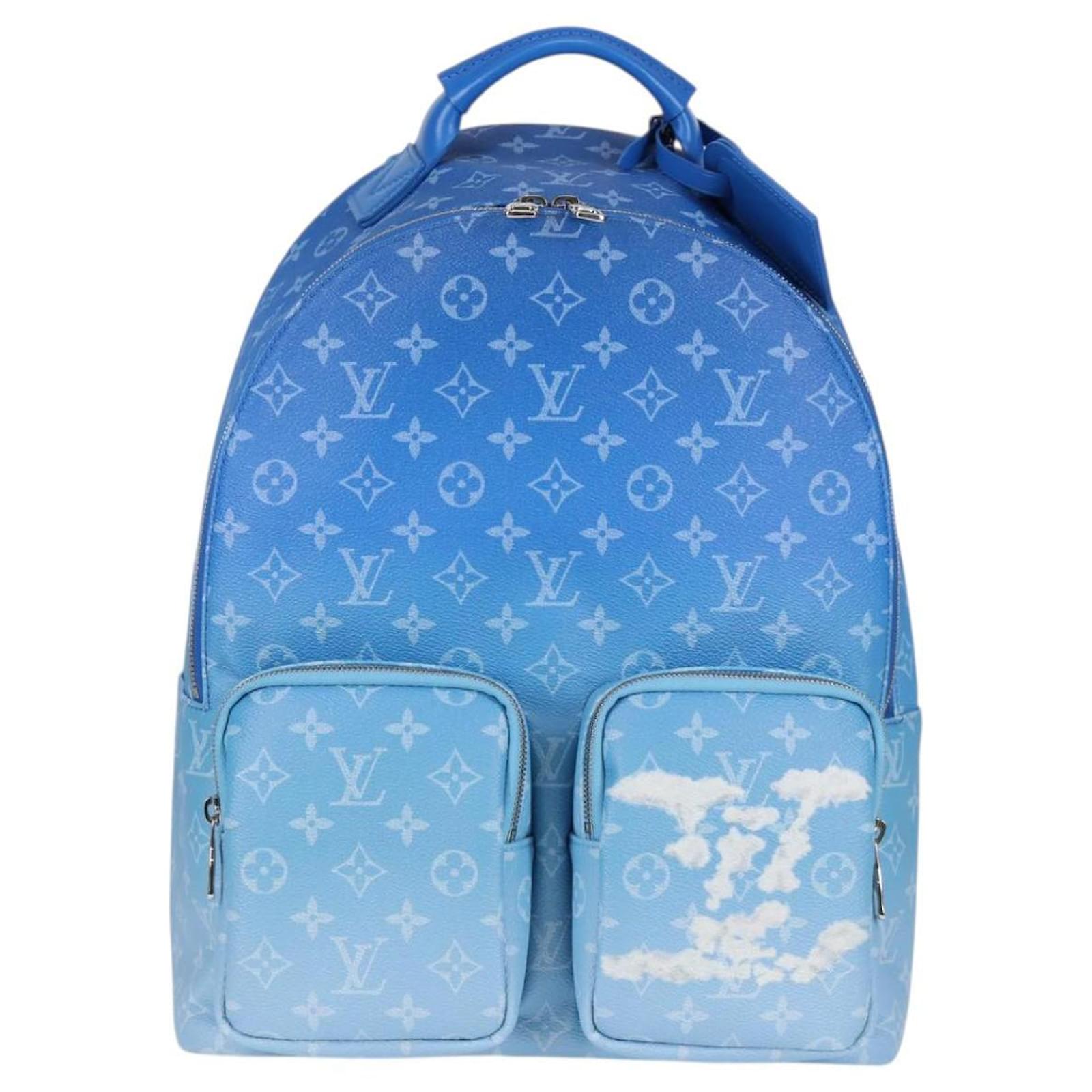 LOUIS VUITTON Monogram Clouds Multi Pocket Backpack Blue M45441 Auth yk18948M Cloth ref.2428831