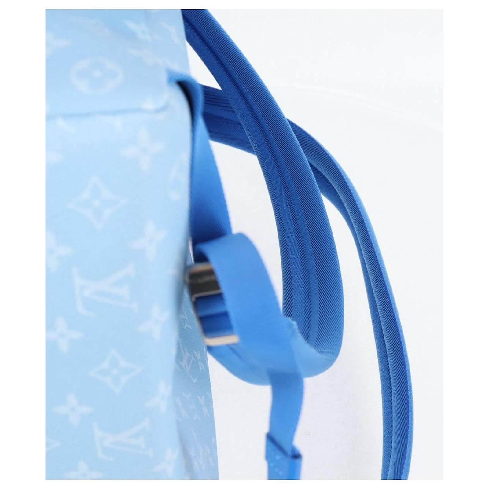 LOUIS VUITTON Monogram Clouds Multi Pocket Backpack Blue M45441 Auth yk18948M Cloth ref.2428831