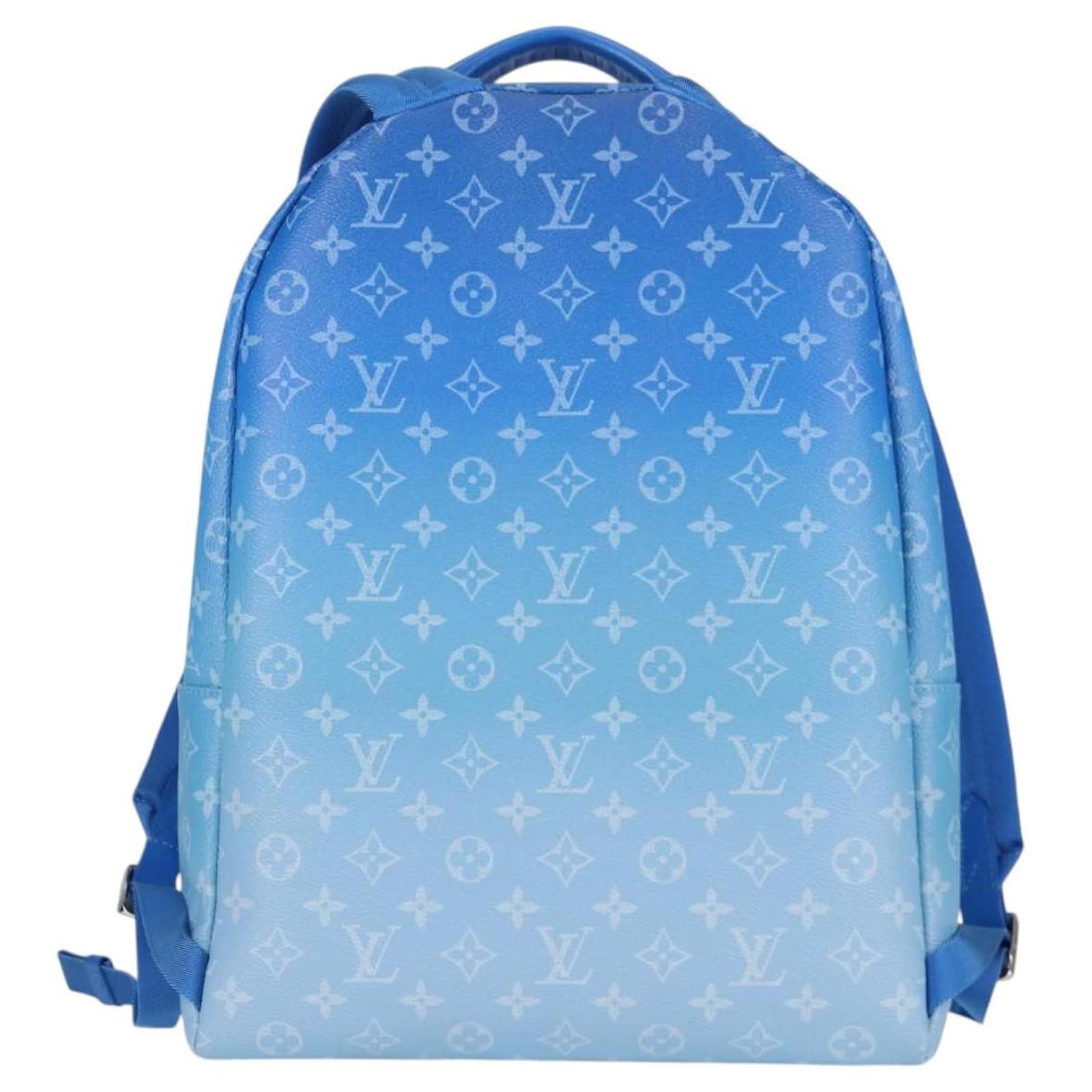 LOUIS VUITTON Monogram Clouds Multi Pocket Backpack Blue M45441 Auth yk18948M Cloth ref.2428831