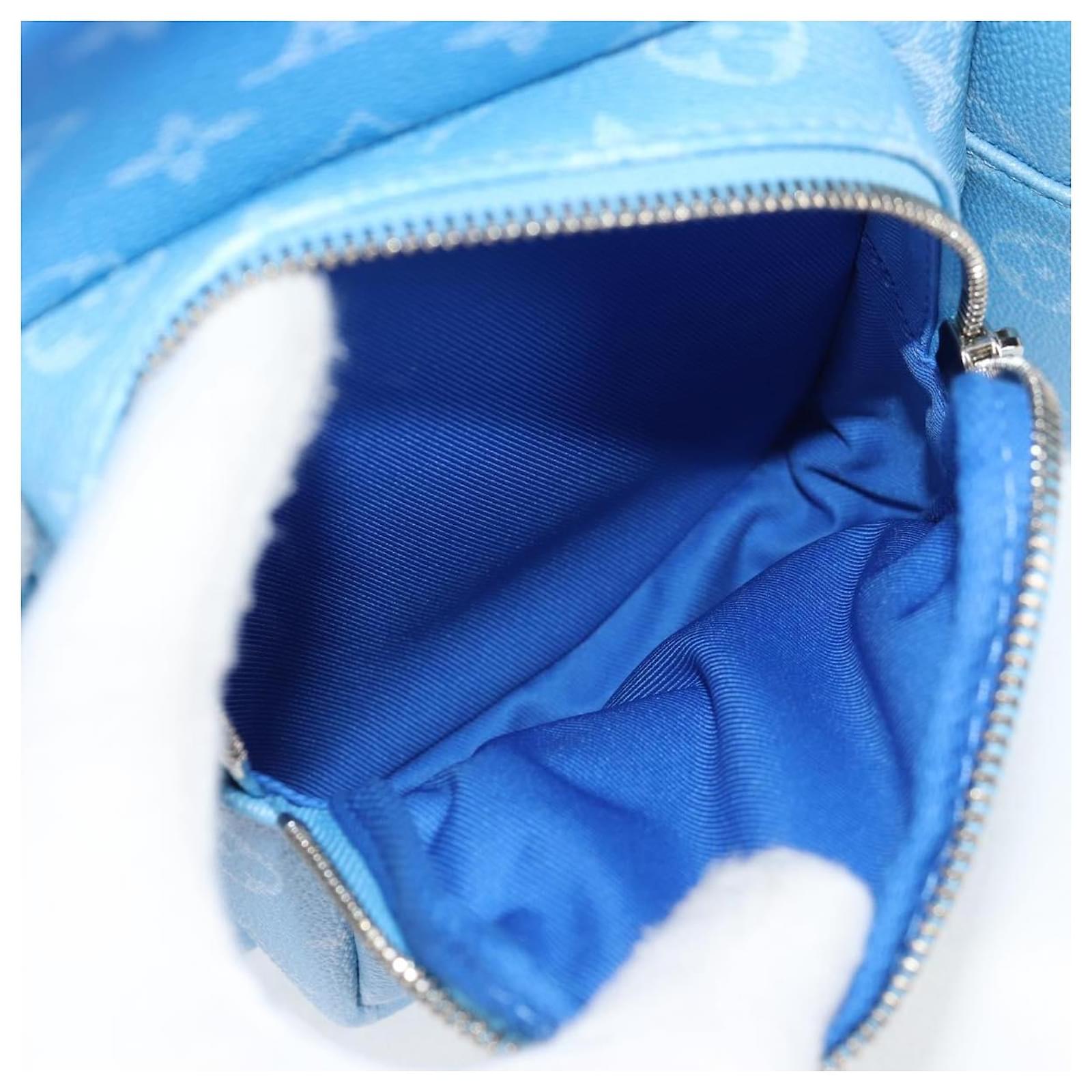 LOUIS VUITTON Monogram Clouds Multi Pocket Backpack Blue M45441 Auth yk18948M Cloth ref.2428831