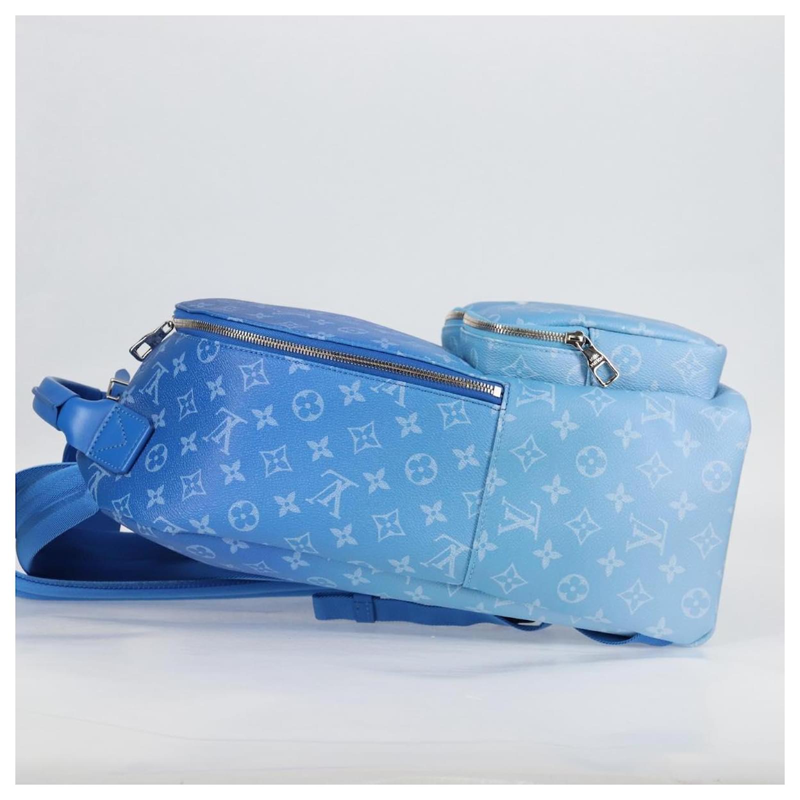 LOUIS VUITTON Monogram Clouds Multi Pocket Backpack Blue M45441 Auth yk18948M Cloth ref.2428831
