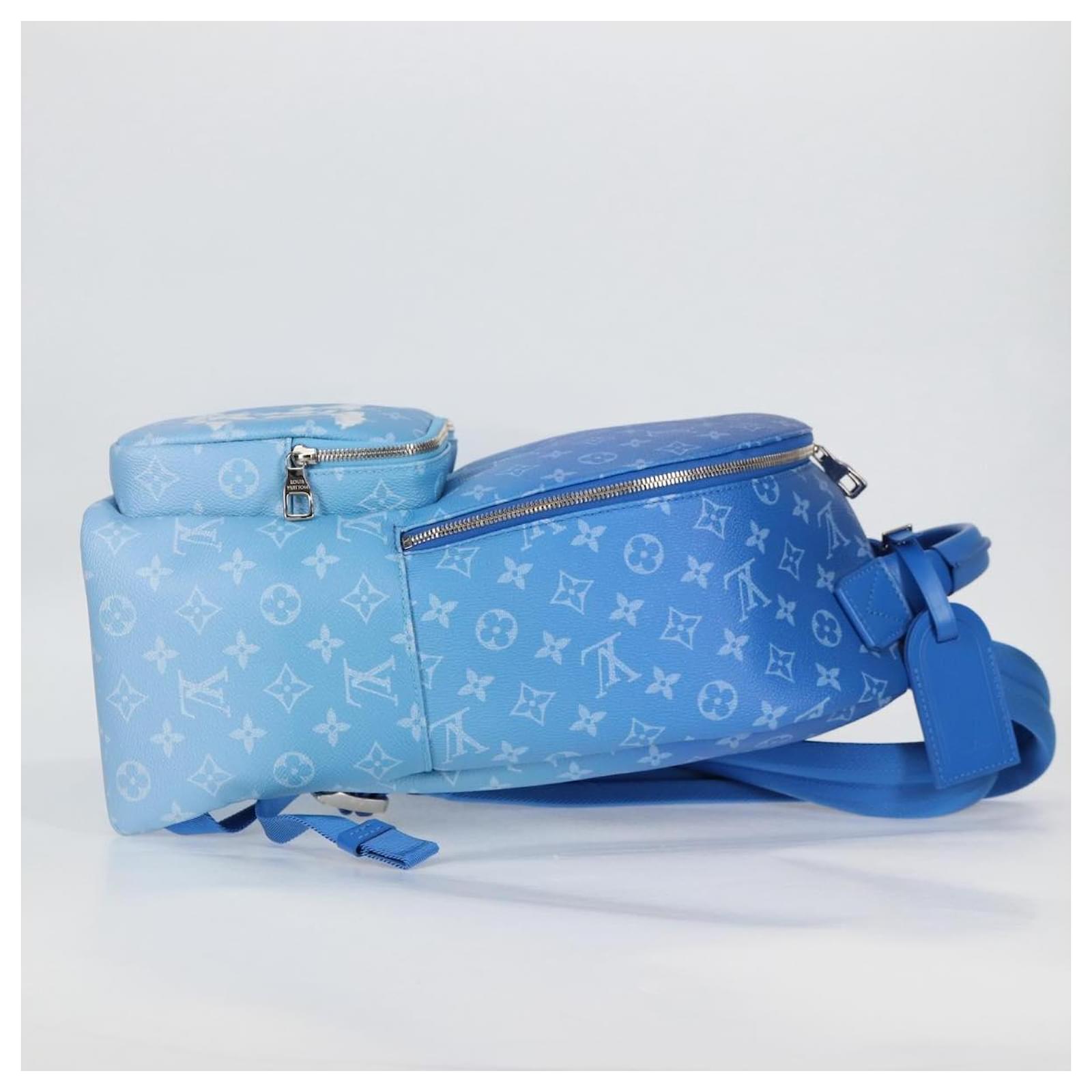 LOUIS VUITTON Monogram Clouds Multi Pocket Backpack Blue M45441 Auth yk18948M Cloth ref.2428831