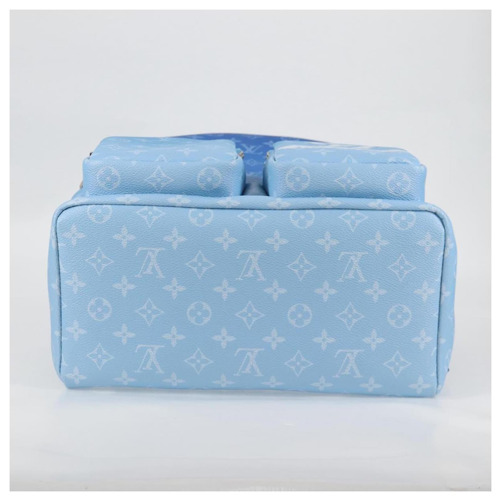 LOUIS VUITTON Monogram Clouds Multi Pocket Backpack Blue M45441 Auth yk18948M Cloth ref.2428831