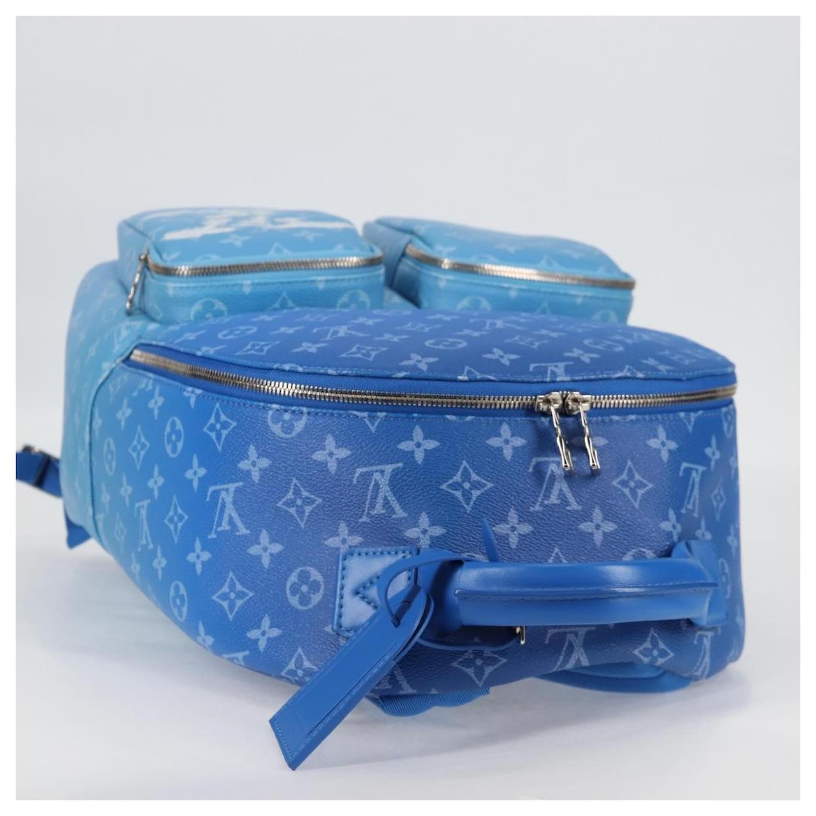 LOUIS VUITTON Monogram Clouds Multi Pocket Backpack Blue M45441 Auth yk18948M Cloth ref.2428831