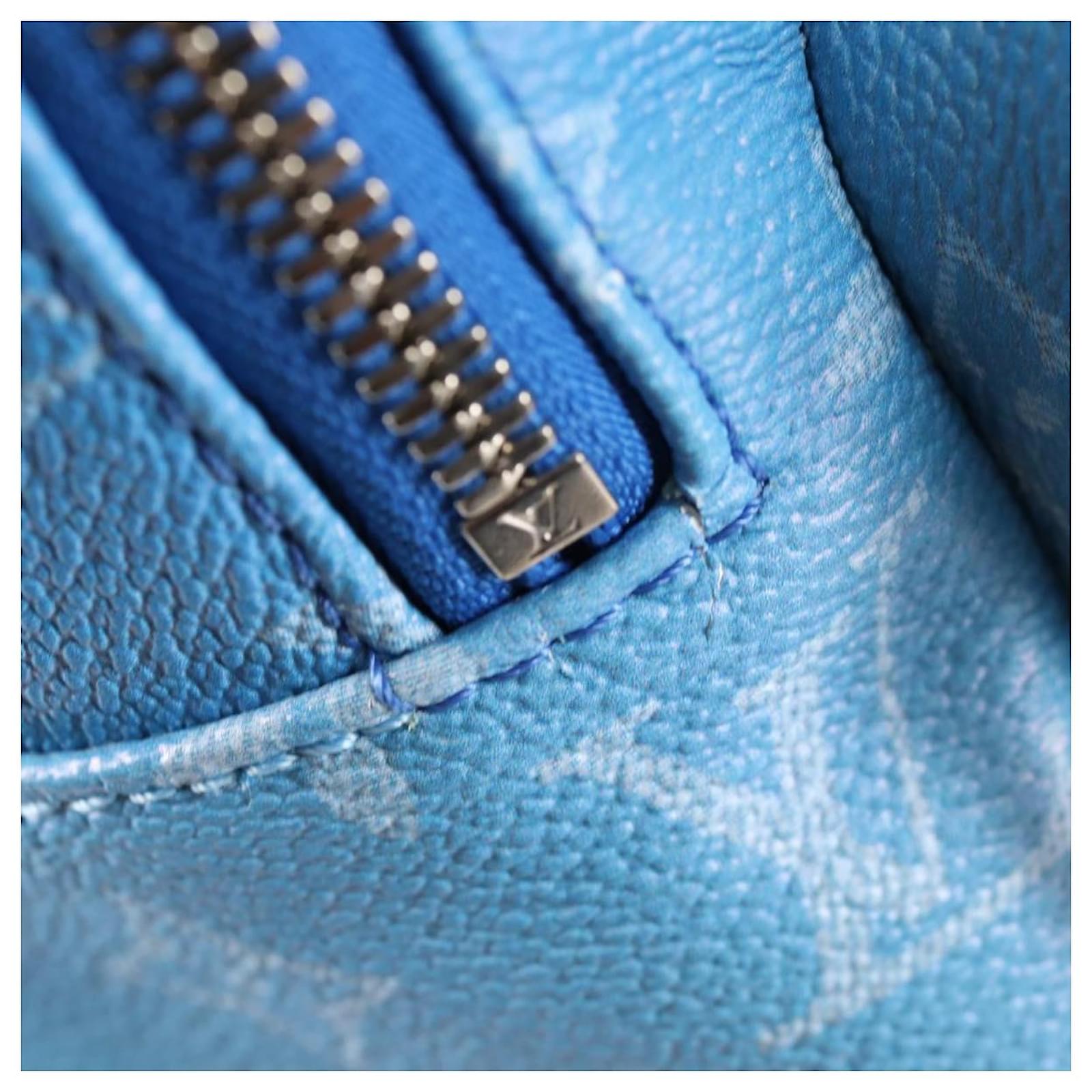 LOUIS VUITTON Monogram Clouds Multi Pocket Backpack Blue M45441 Auth yk18948M Cloth ref.2428831