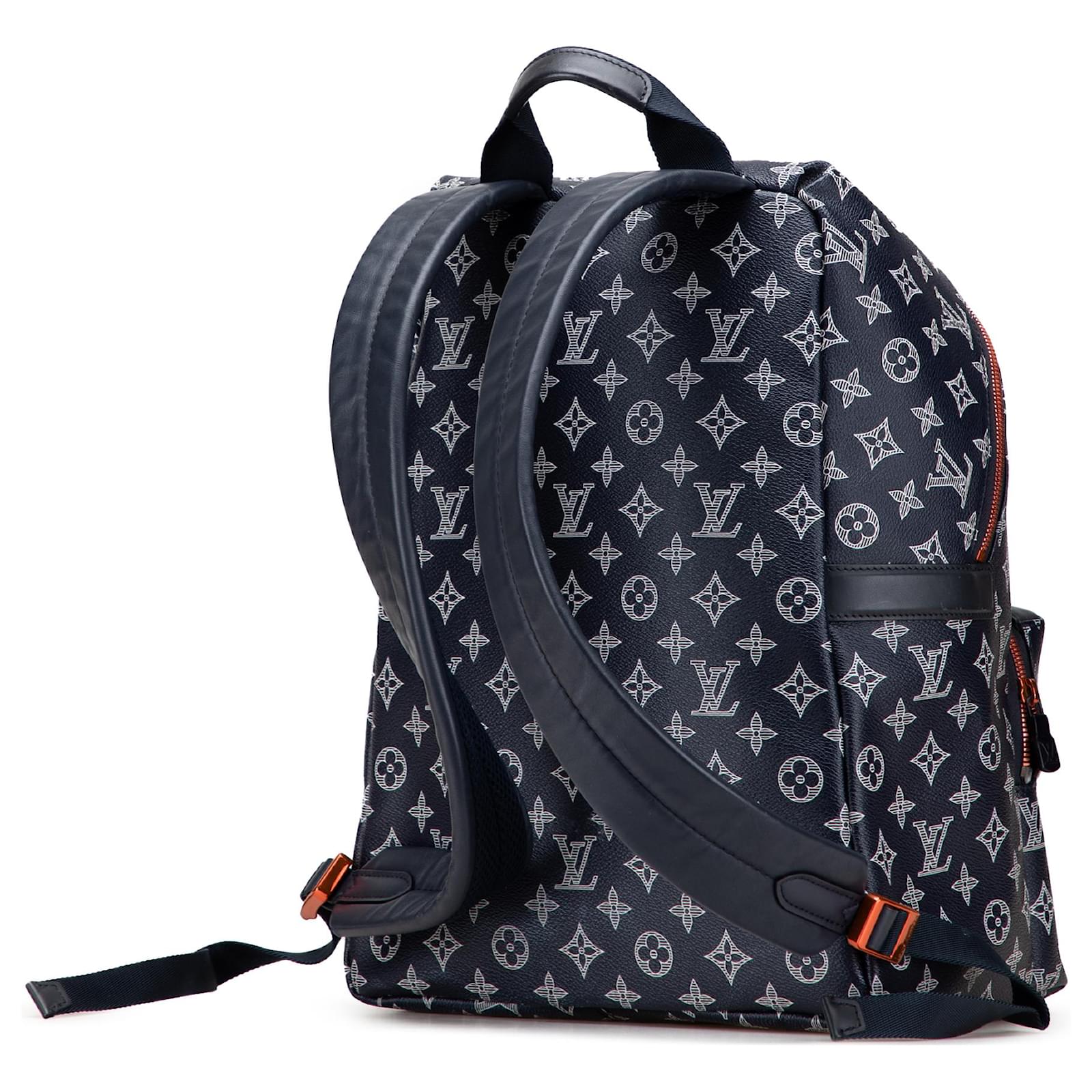 Louis Vuitton Blue Monogram Upside Down Ink Apollo Navy blue Cloth ref.2429593