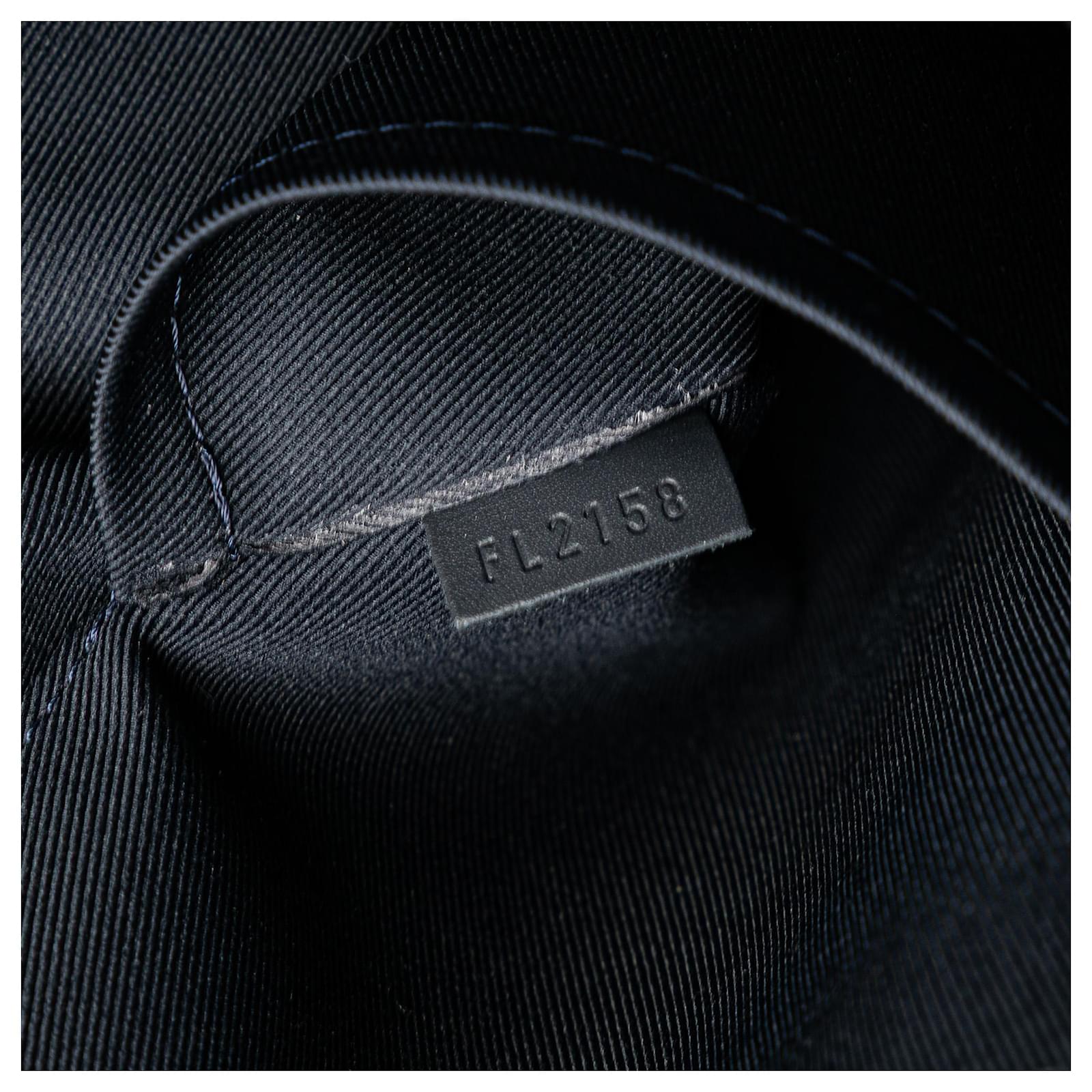 Louis Vuitton Blue Monogram Upside Down Ink Apollo Navy blue Cloth ref.2429593