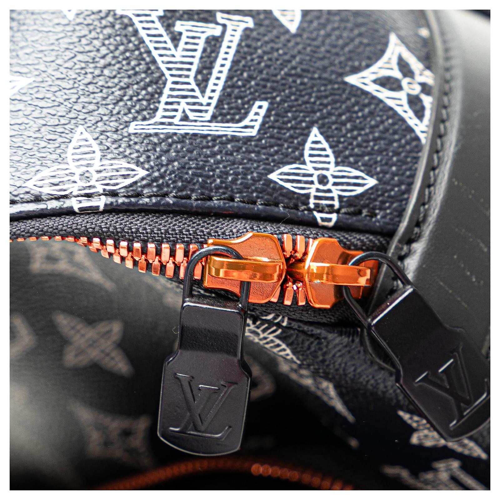 Louis Vuitton Blue Monogram Upside Down Ink Apollo Navy blue Cloth ref.2429593