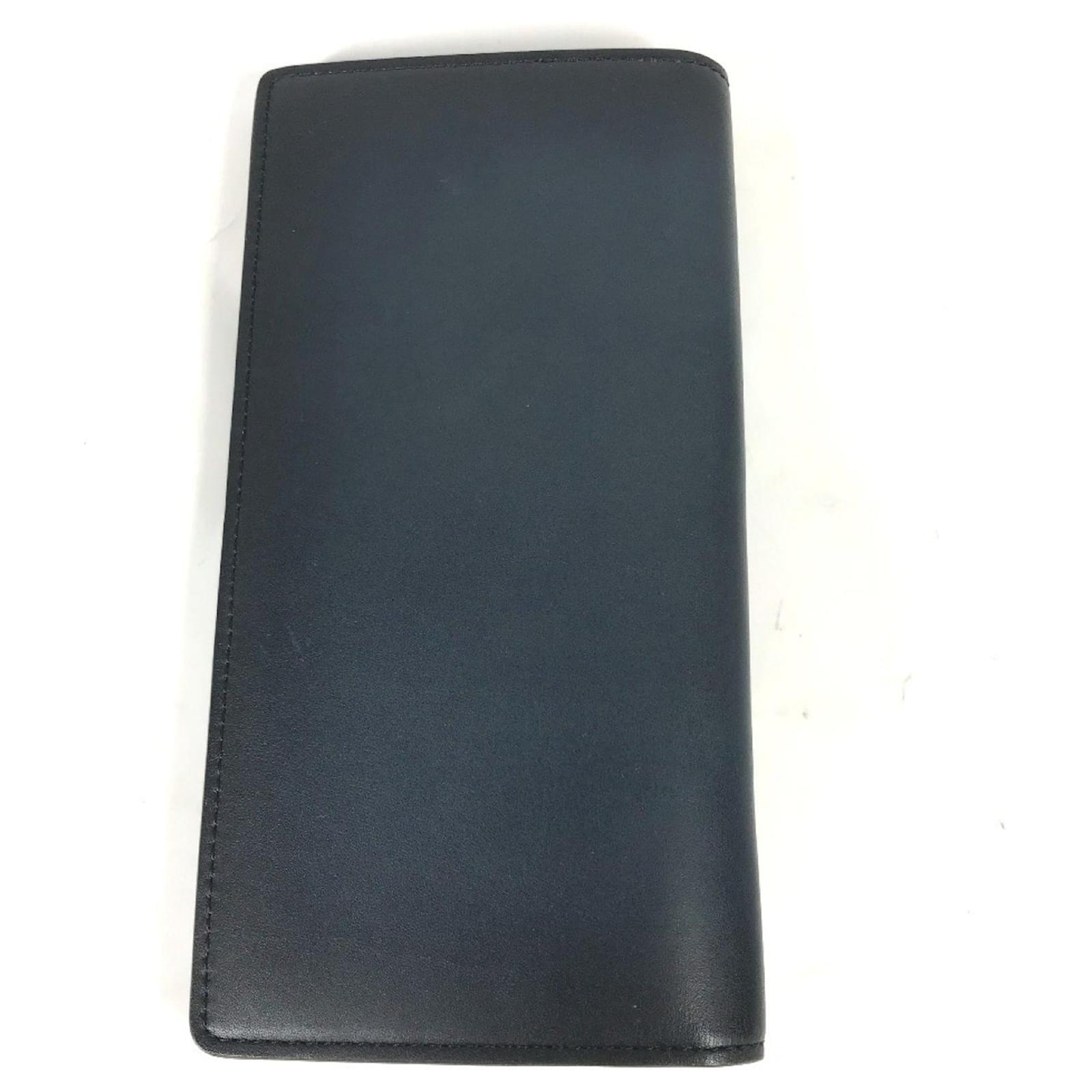 Louis Vuitton Ombre Long Wallet Navy blue Leather  ref.2430941